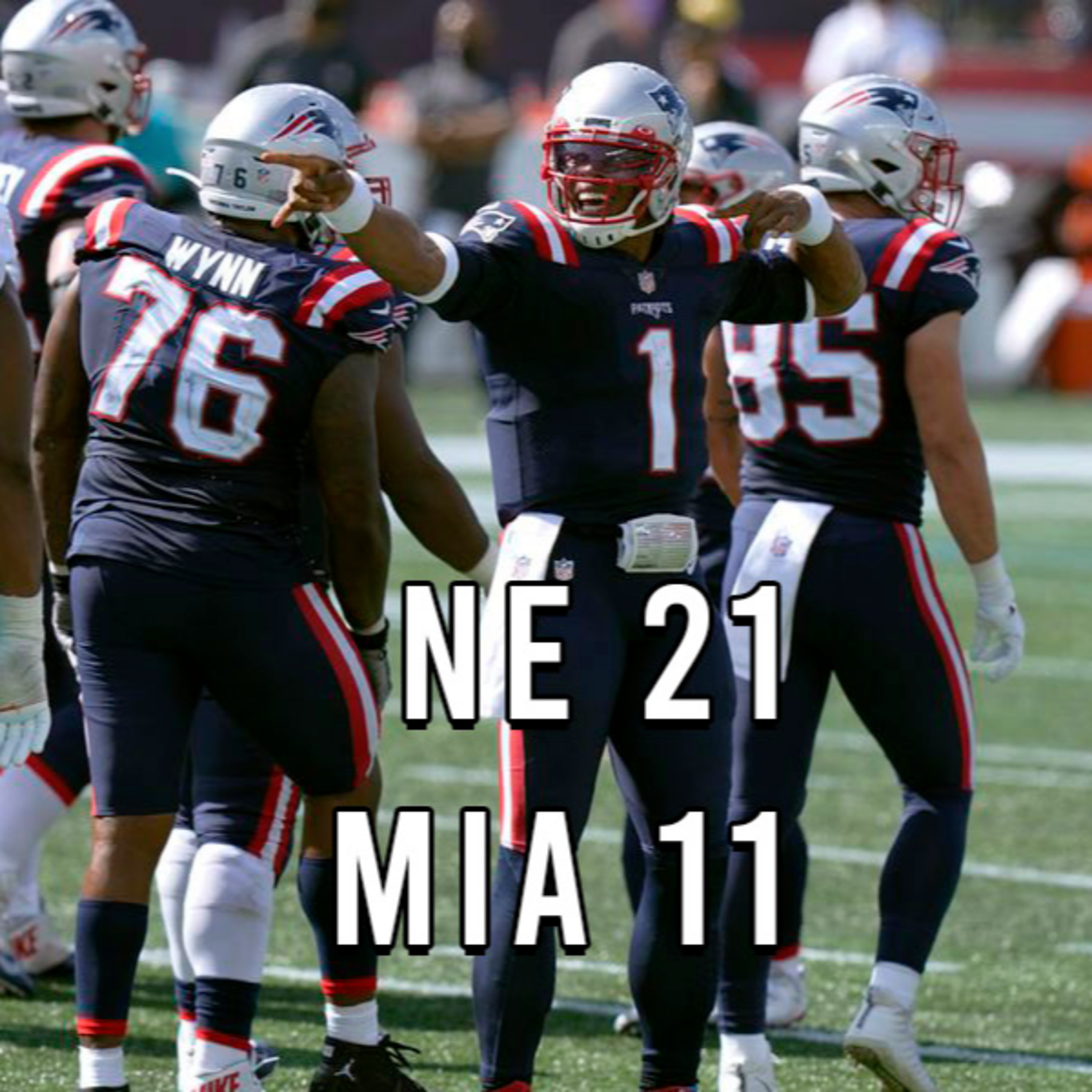 Week 1: Patriots 21 - Dolphins 11