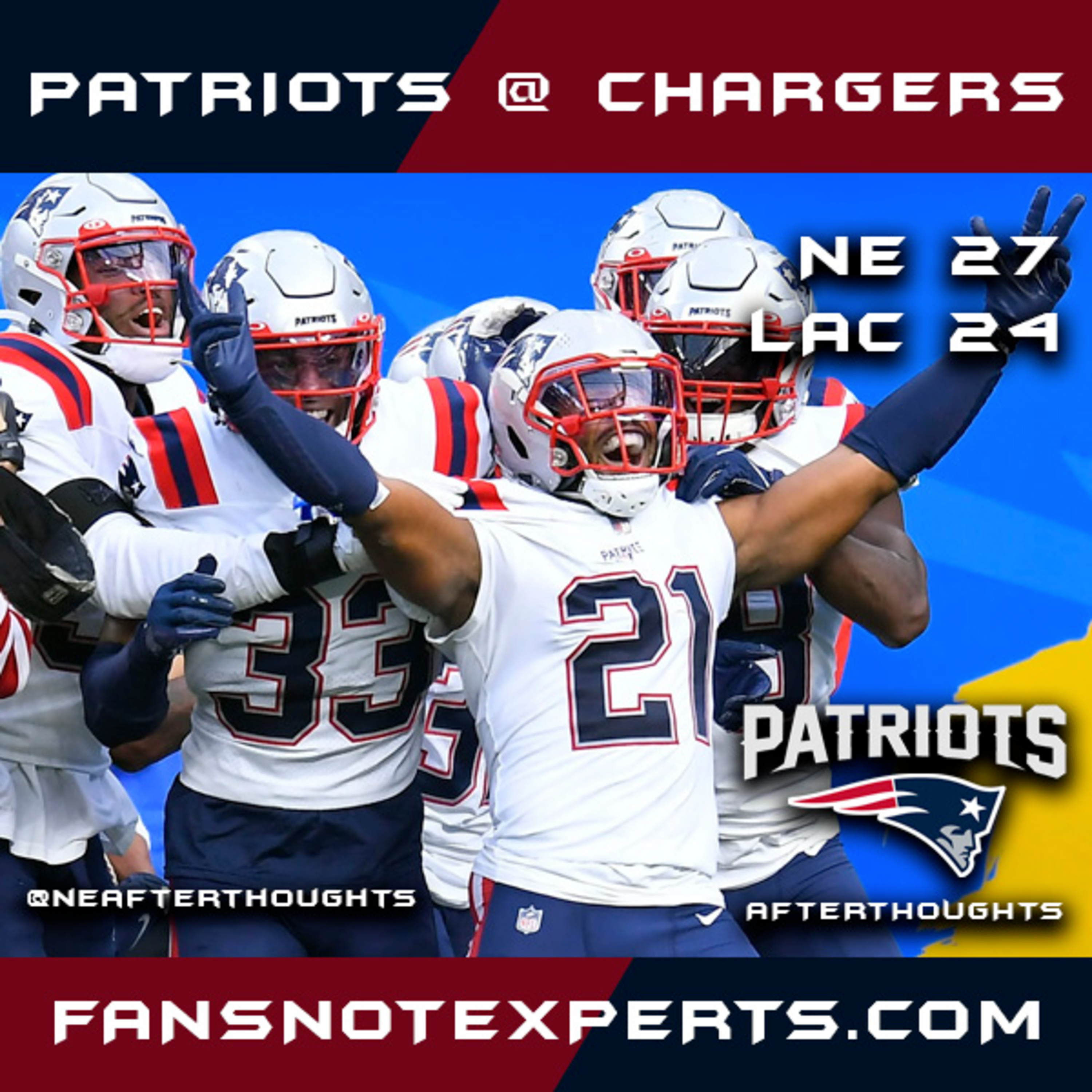 Patriots 27 - Chargers 24