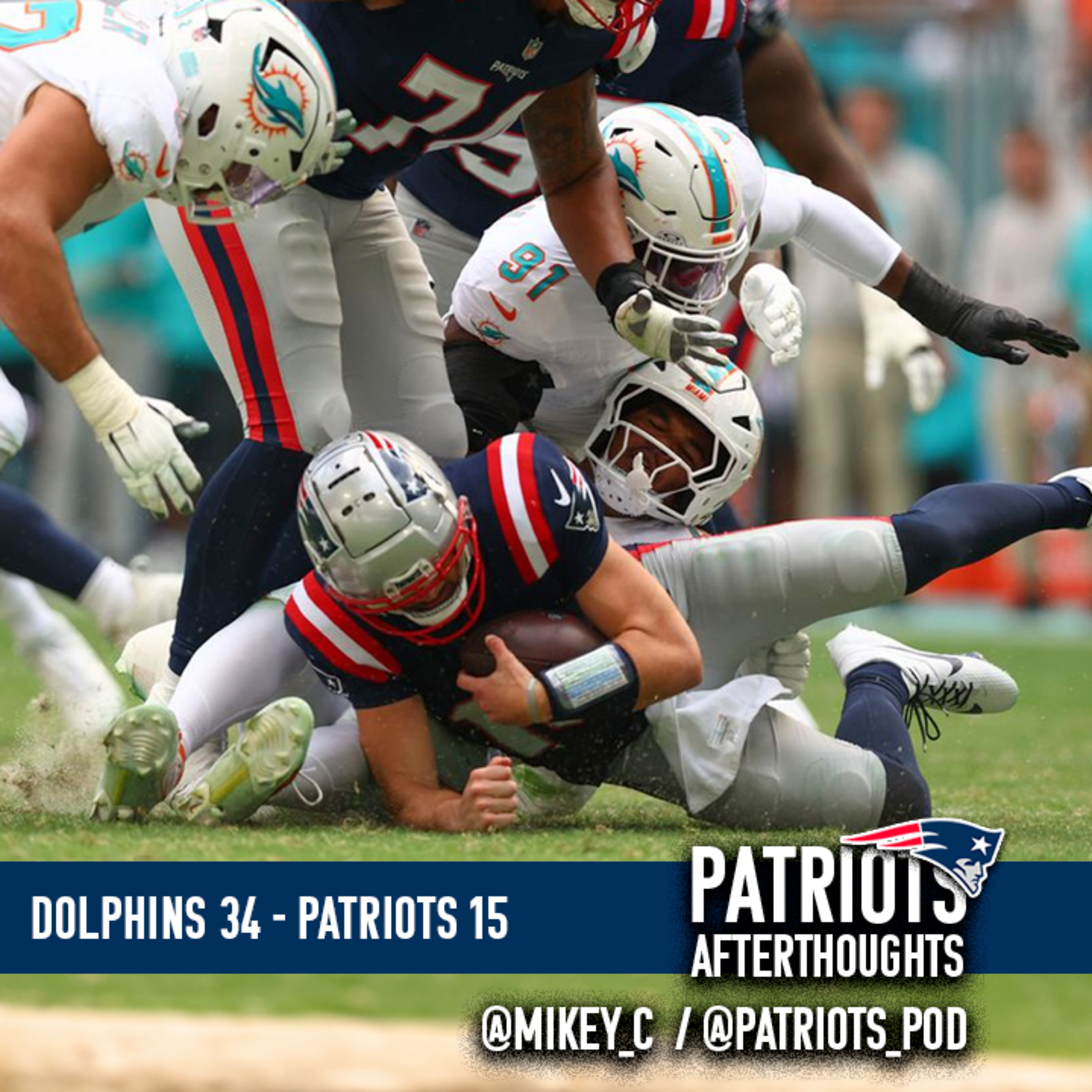 The Patriots Looked Terrible But I Still Had A Festive/Delicious Night | Dolphins 34 – Patriots 15 episode artwork