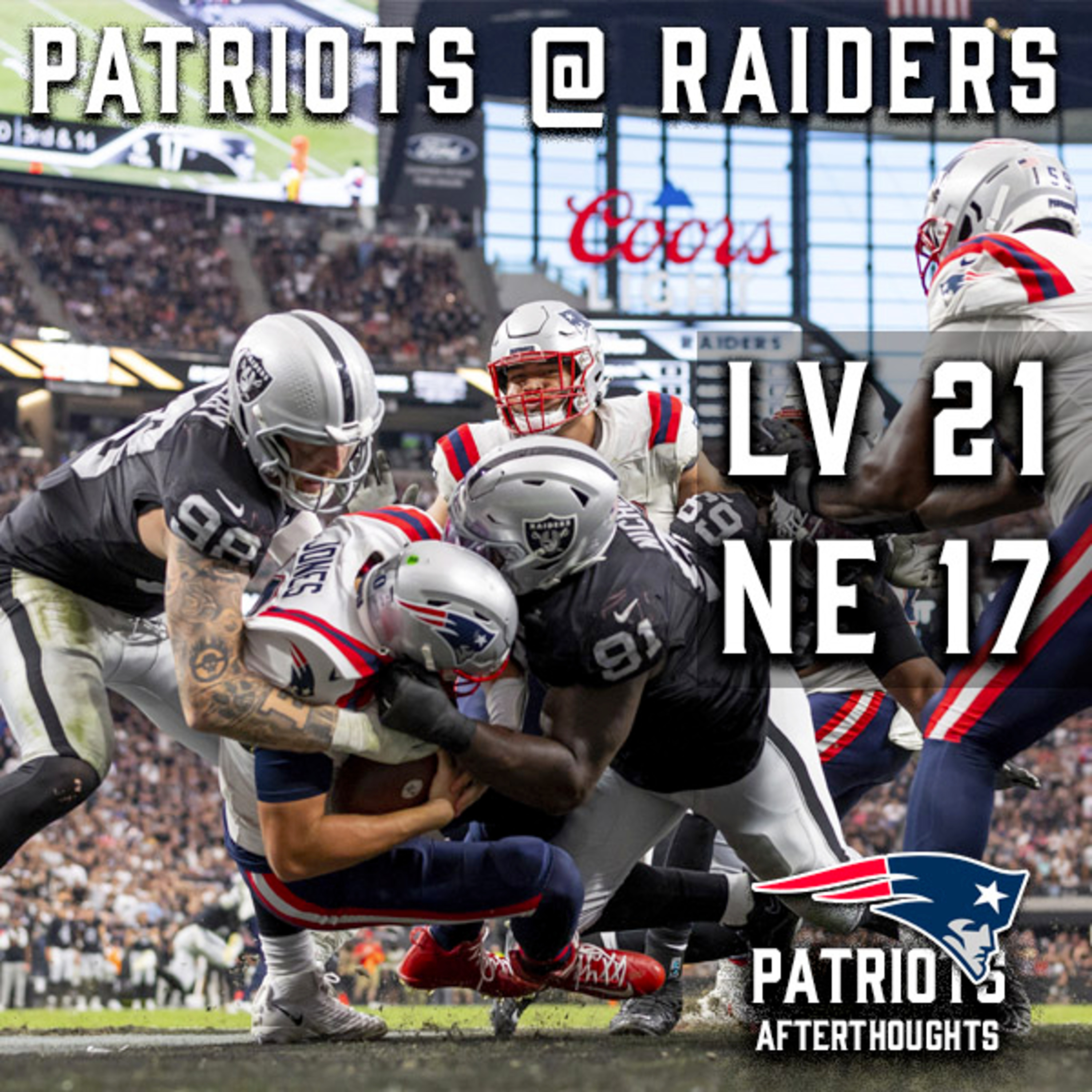 NFL Week 6: Raiders 21 - Patriots 17