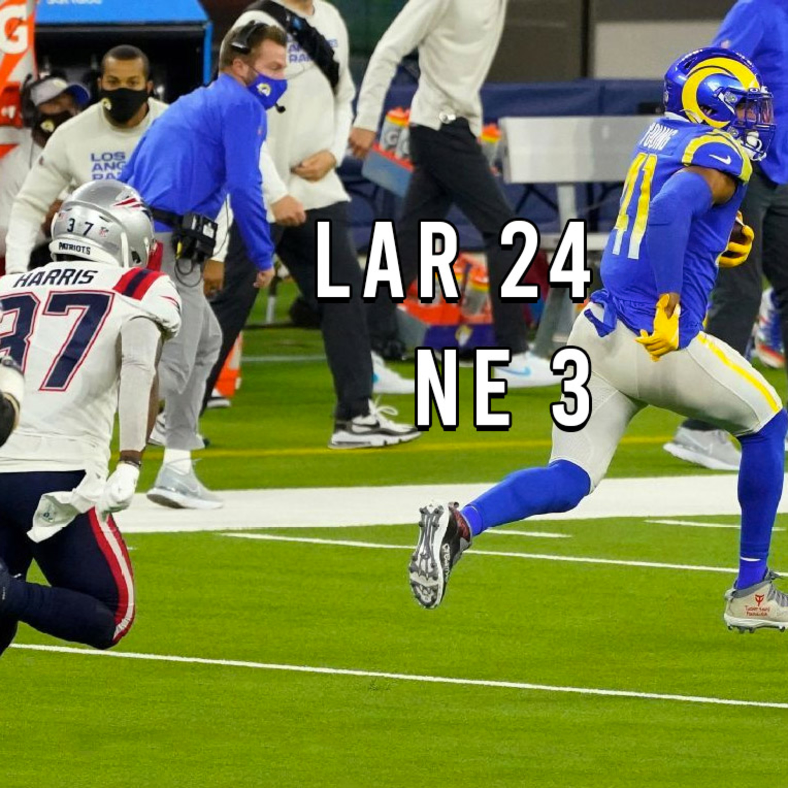 Week 13: Rams 24 - Patriots 3