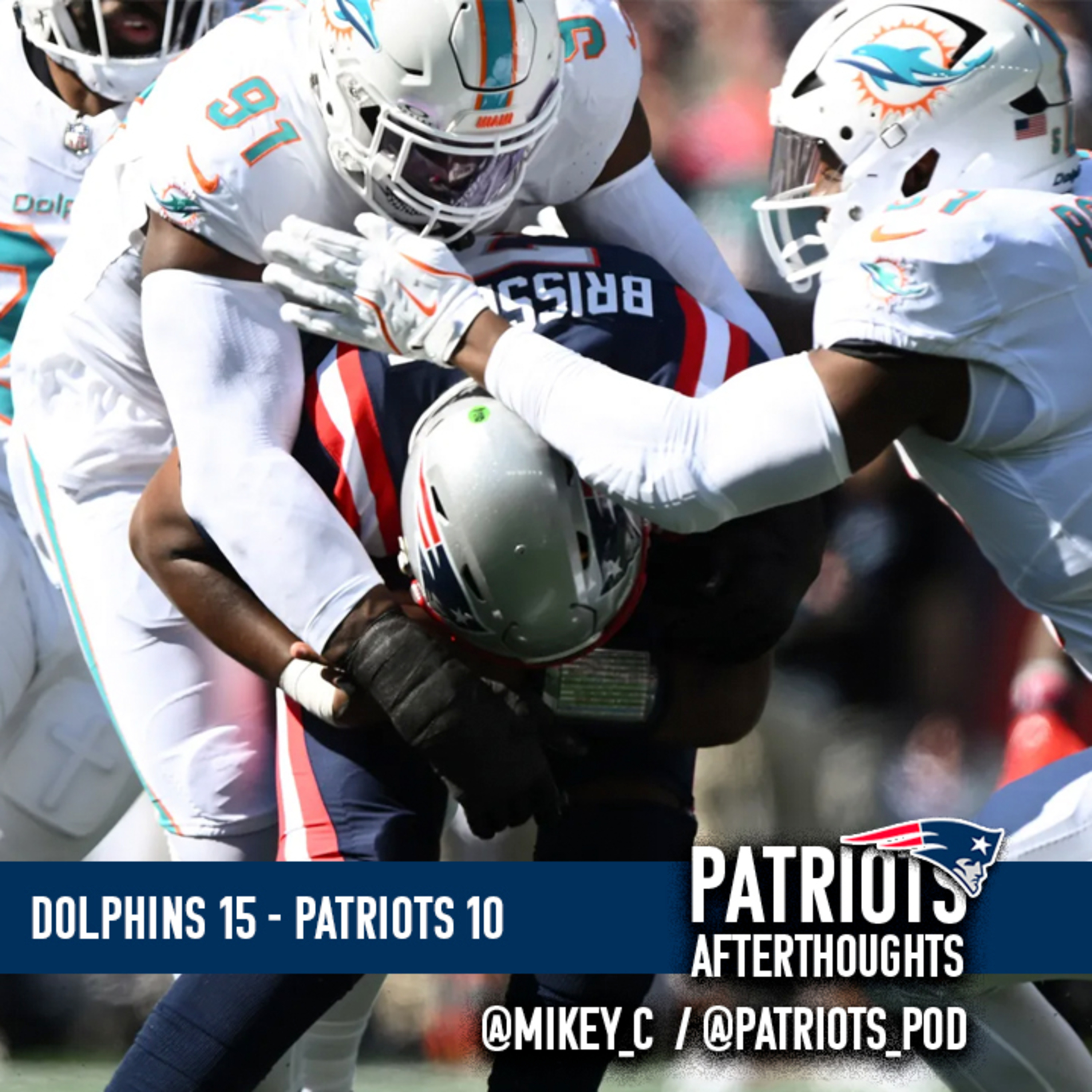 Dolphins 15 - Patriots 10