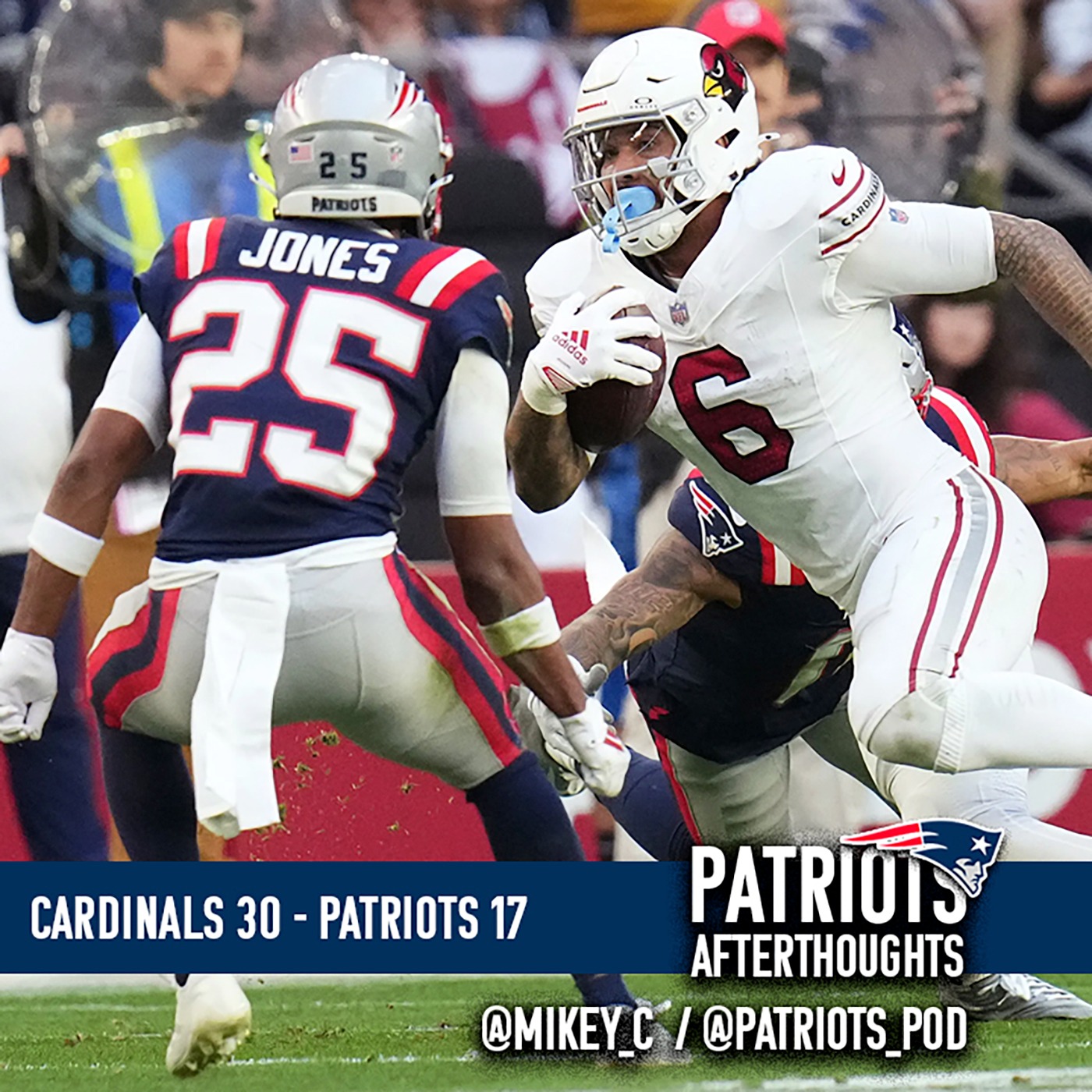Patriots Forgot To Practice During Bye Week | Cardinals 30 – Patriots 17