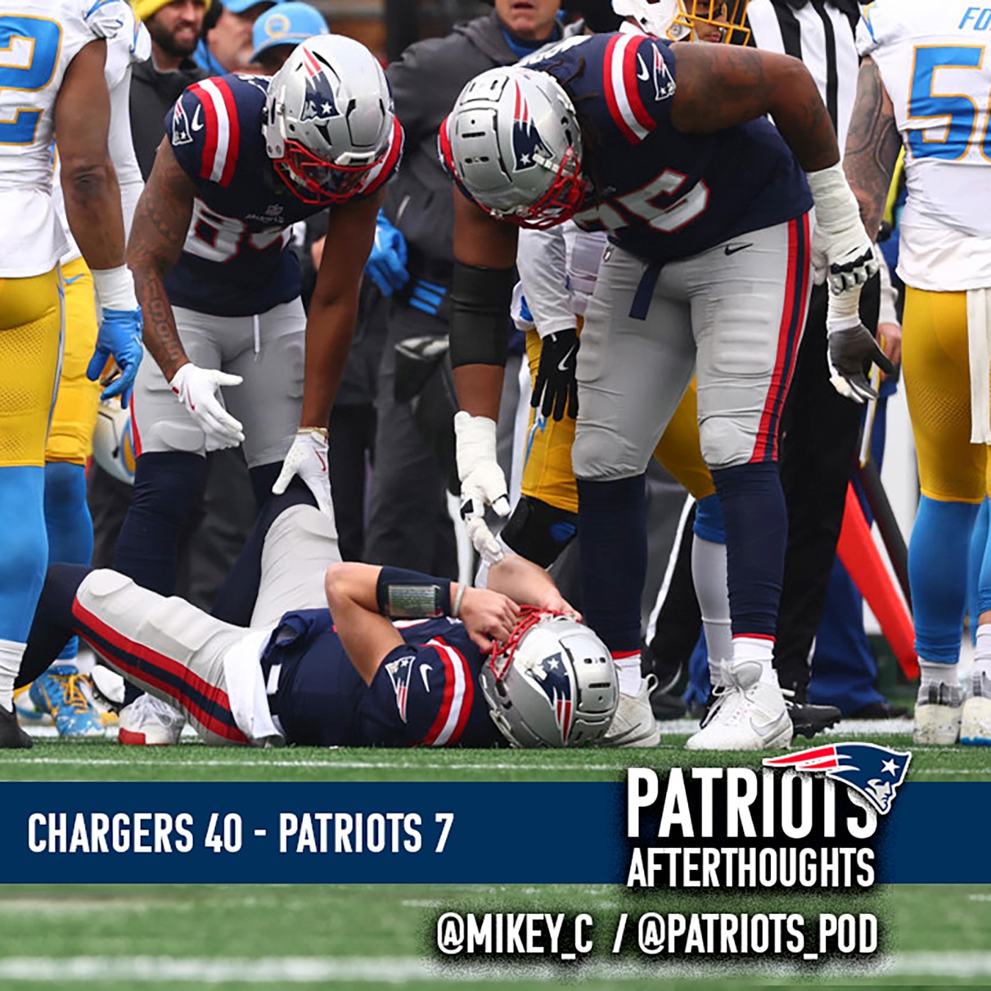 Worst, Most Pitiful Performance By The Patriots This Year! | Chargers 40 – Patriots 7