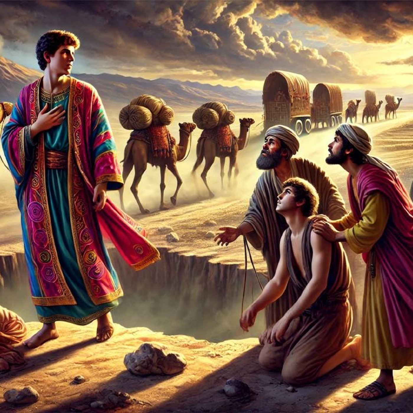 دراسة فى سفر التكوين، اصحاح 37 يوسف الجزء 1 أحلام يوسف وبيعة من اخوته episode artwork