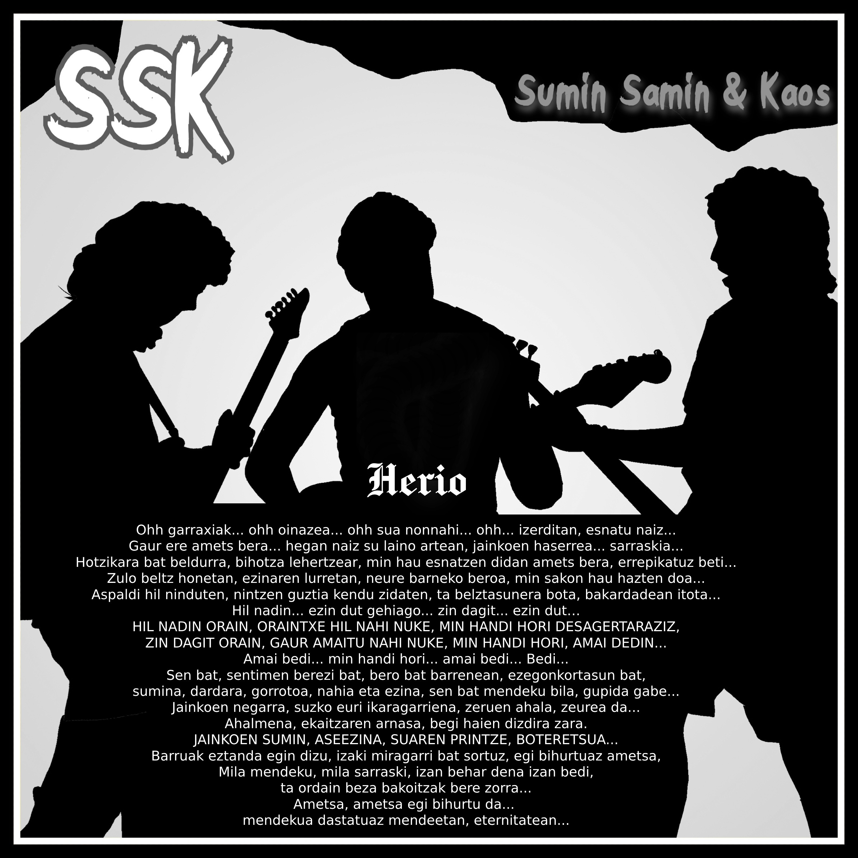 SSK# SUMIN, SAMIN & KAOS (abestiak)