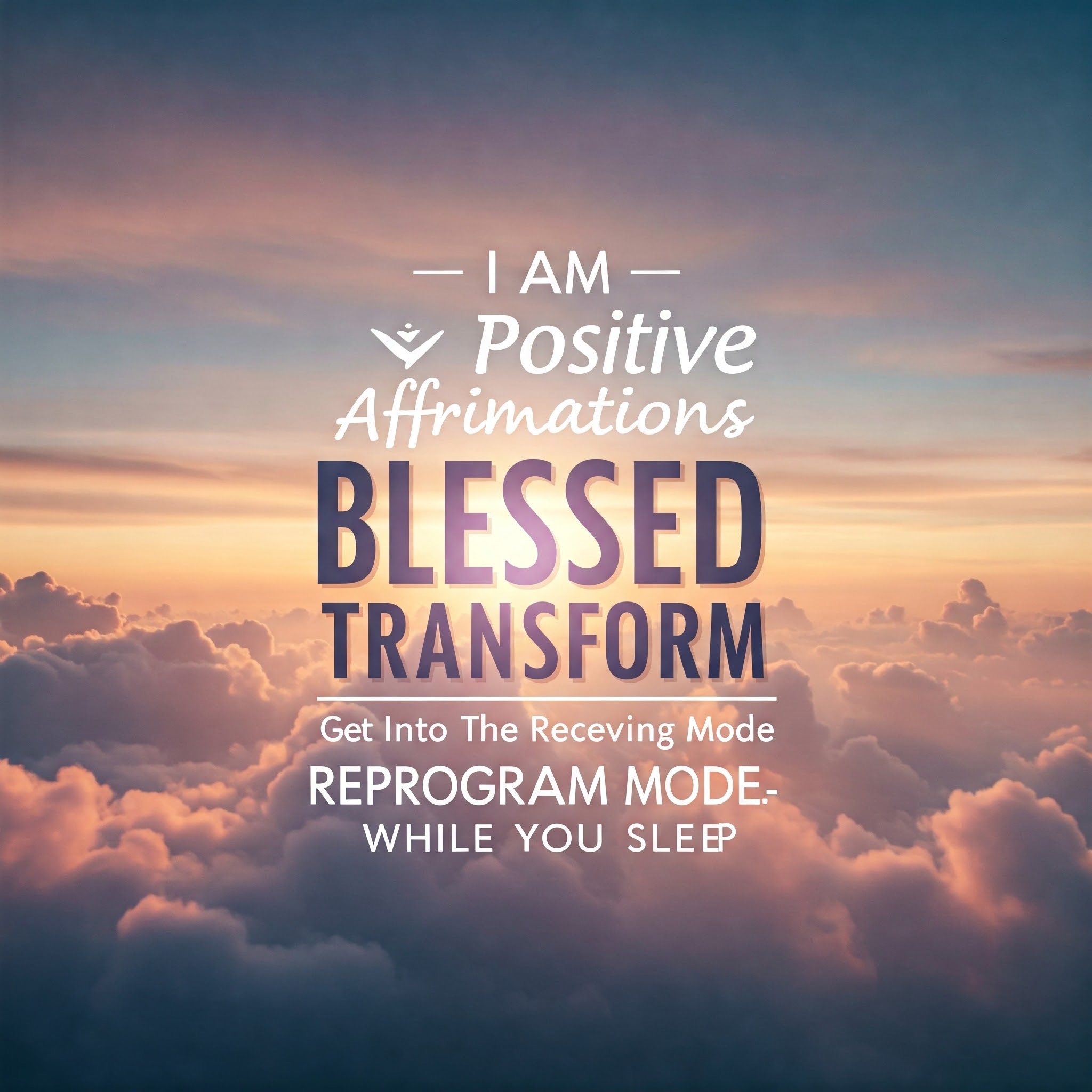 I Am Positive Affirmations Blessed Transform. Get Into The Receiving Mode REPROGRAM WHILE YOU SLEEP episode artwork