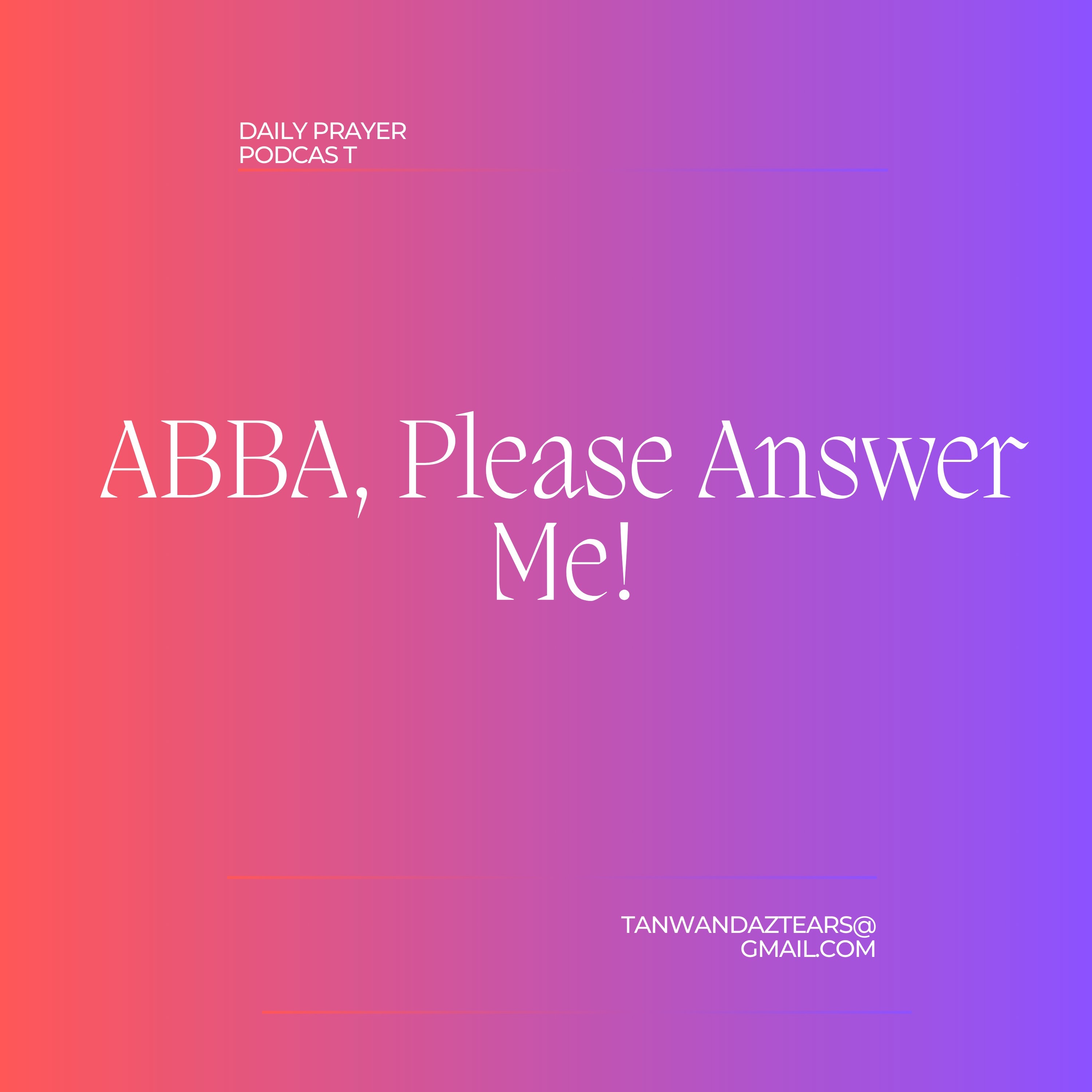 ABBA, Please Answer Me! episode artwork