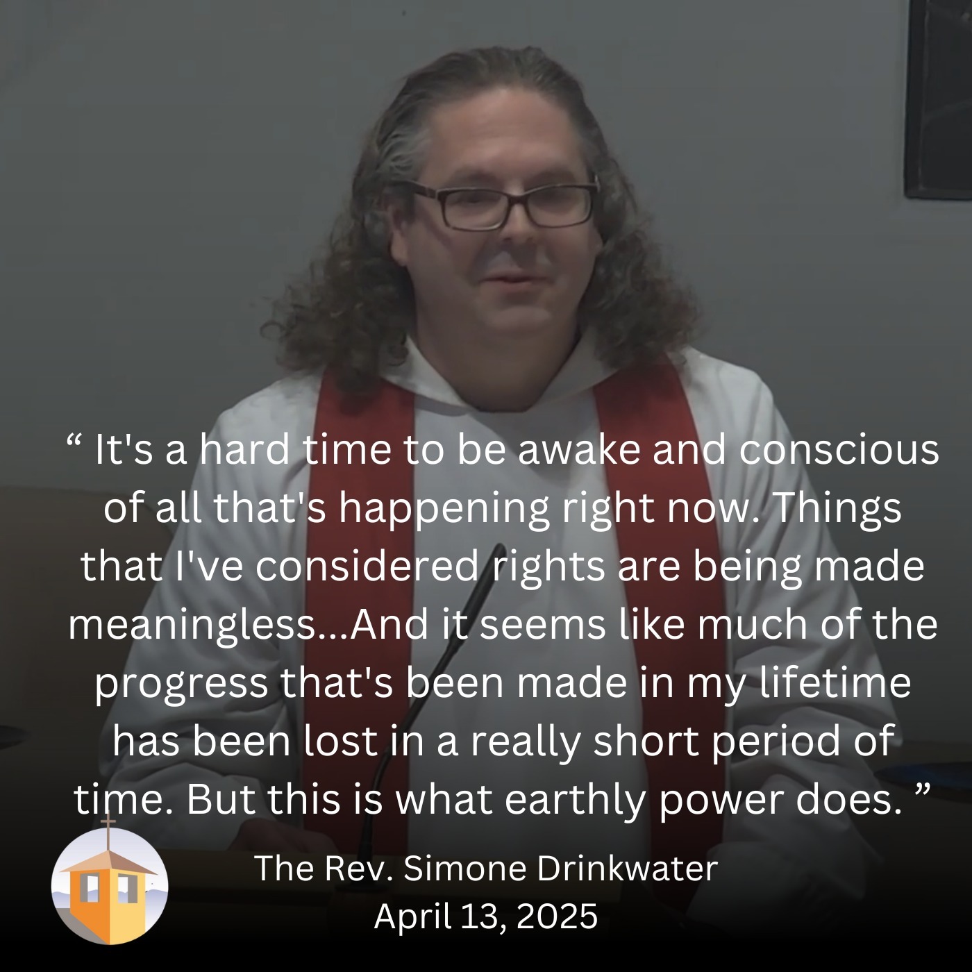 Our King has Arrived and We are Not Alone- The Rev. Simone Drinkwater episode artwork