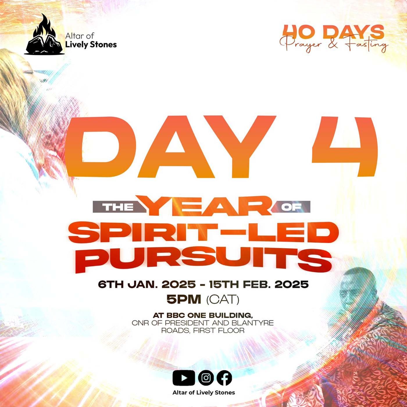 Day 4 - Spirit-Led Pursuits Prayer and Fasting
