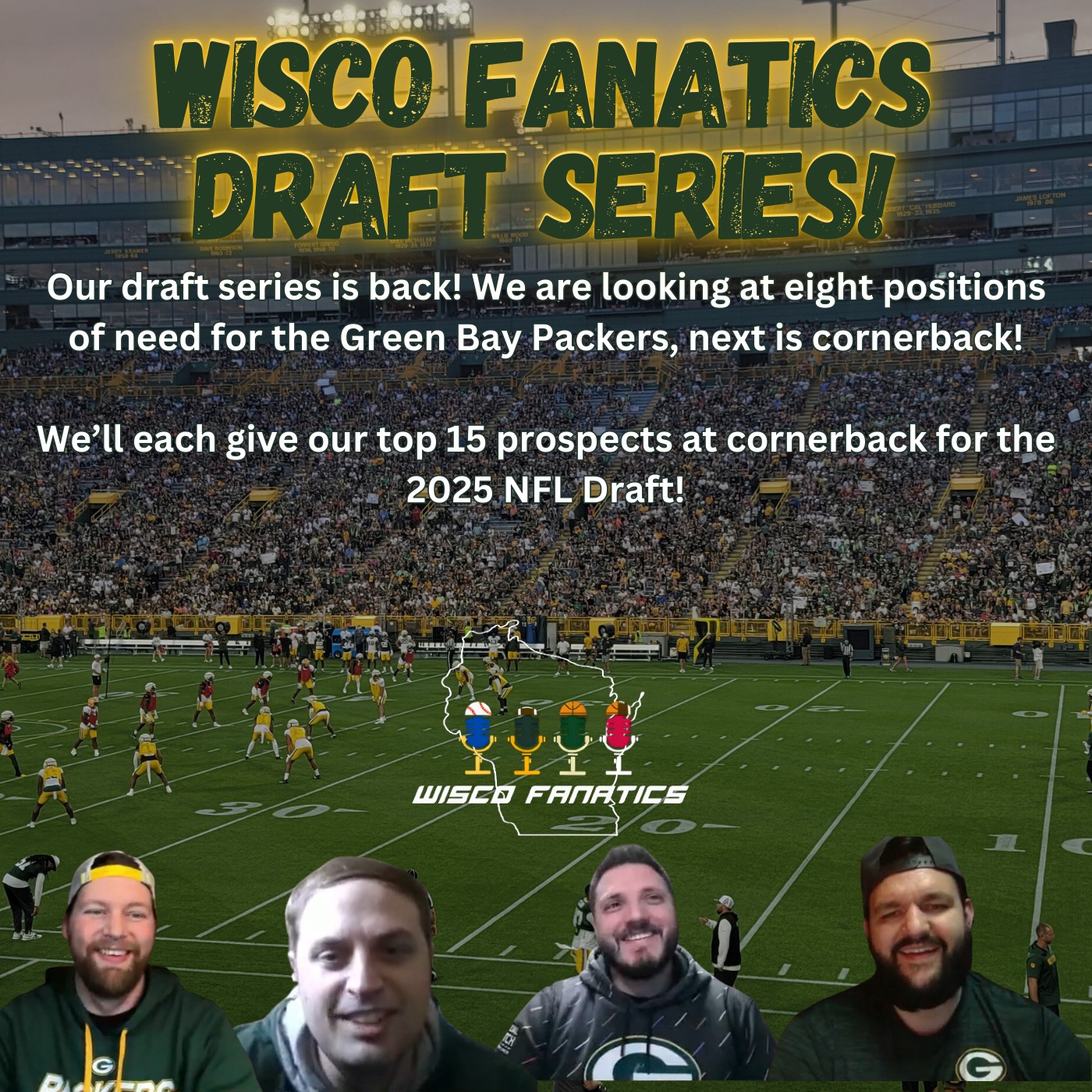 Wisco Fanatics Draft Series: Cornerbacks episode artwork