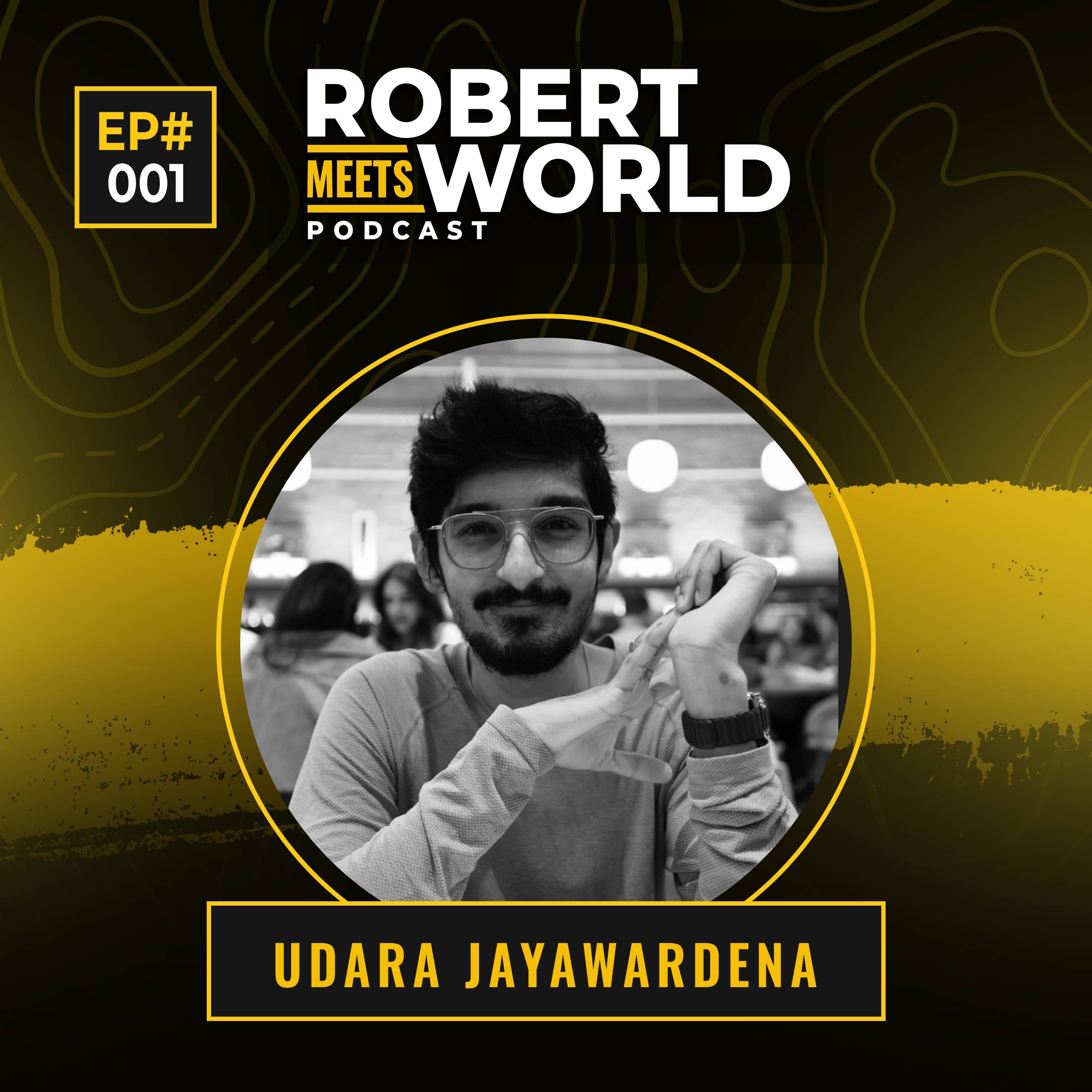 RXW1 - Udara Jayawardena: Founder Story, UNMS, Design Thinking, Technological Optimism episode artwork