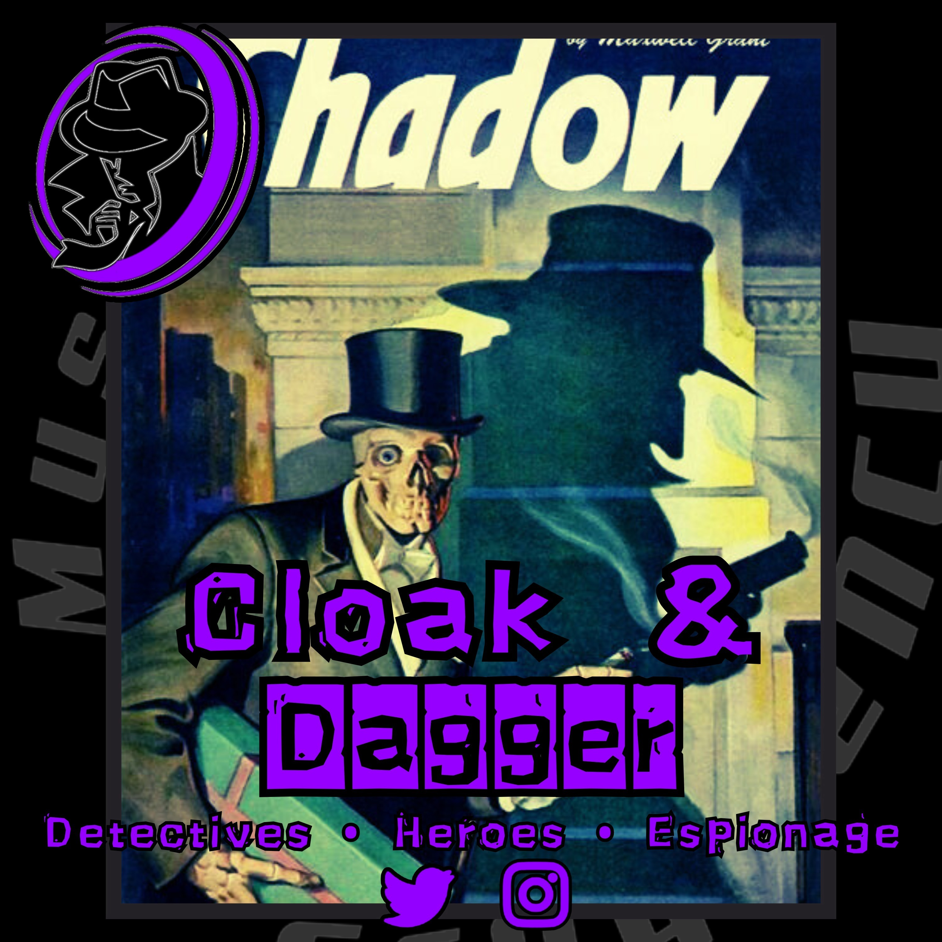 .551 Old Time Radio Show | Cloak & Dagger | Classic Mixed Bag Mystery Audio Drama