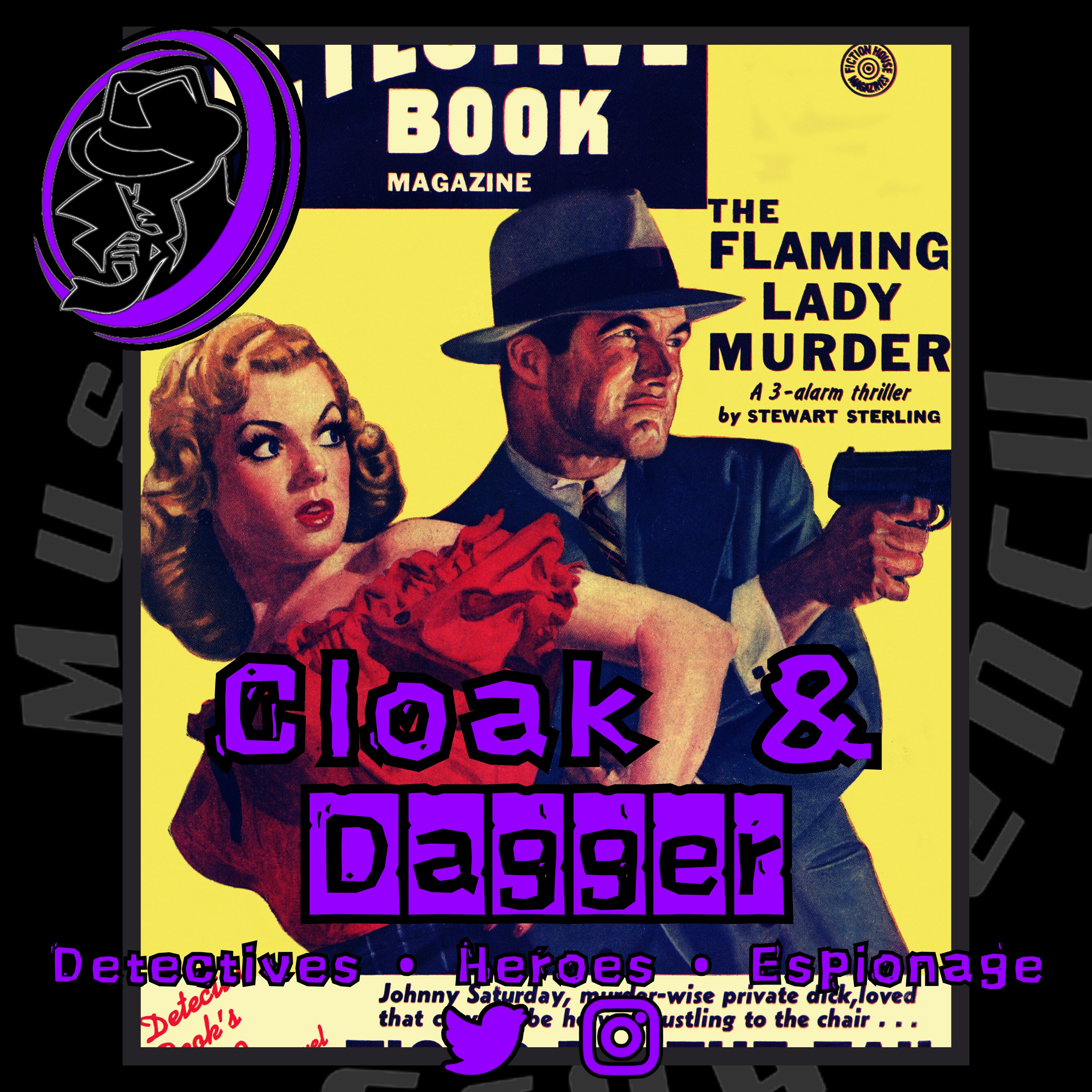 .558 Old Time Radio Show | Cloak & Dagger | Classic Mixed Bag Mystery Audio Drama