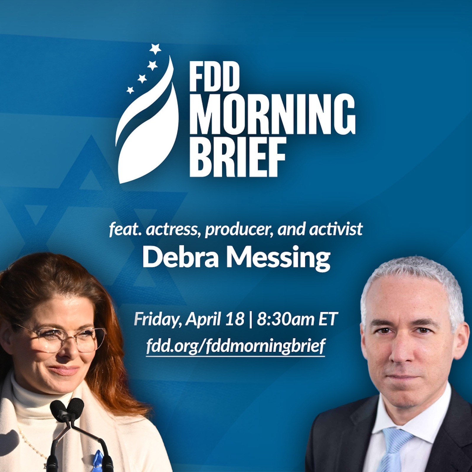 FDD Morning Brief | feat. Debra Messing (Apr. 18)