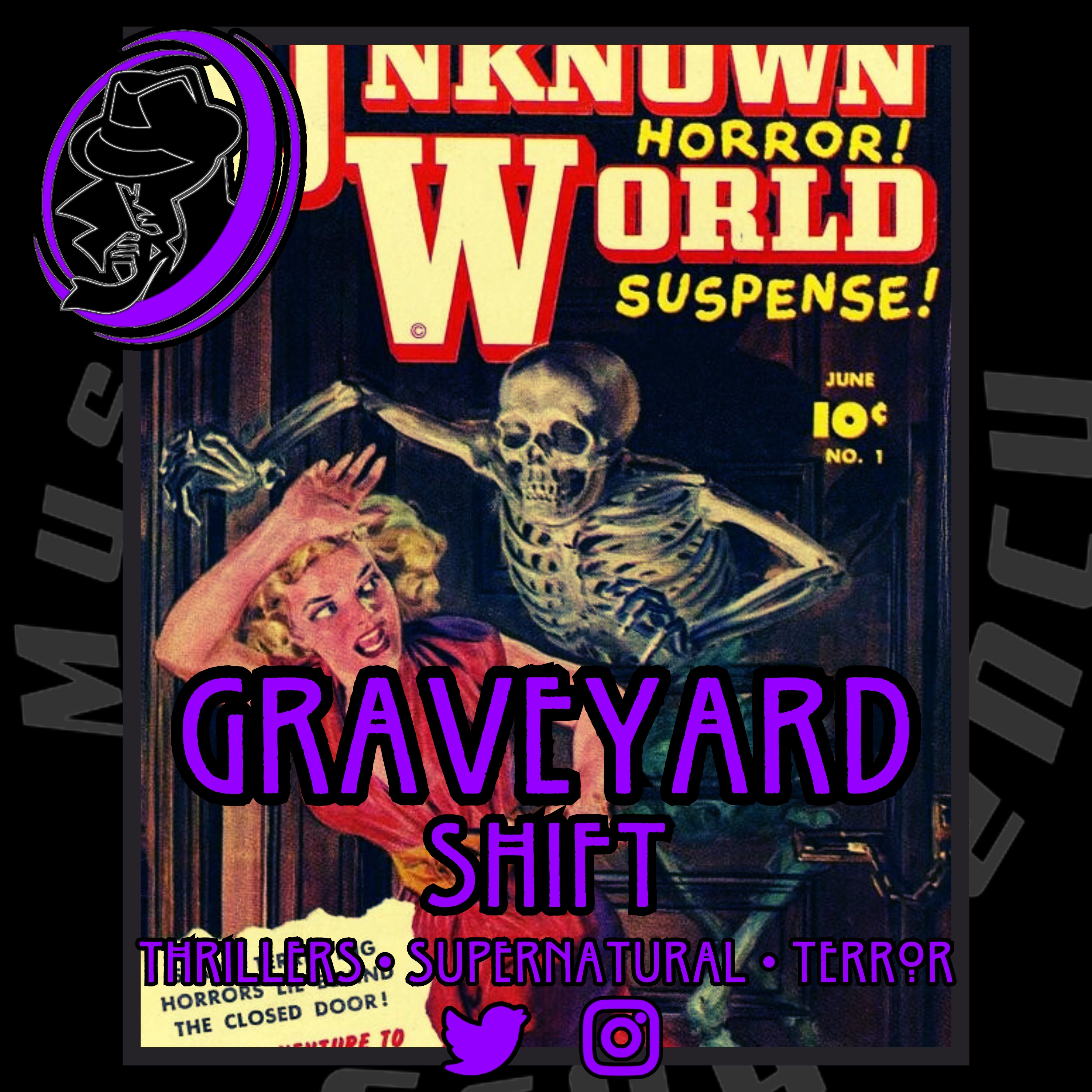 .560 Old Time Radio Show | Graveyard Shift | Classic Mixed Bag Supernatural Audio Drama