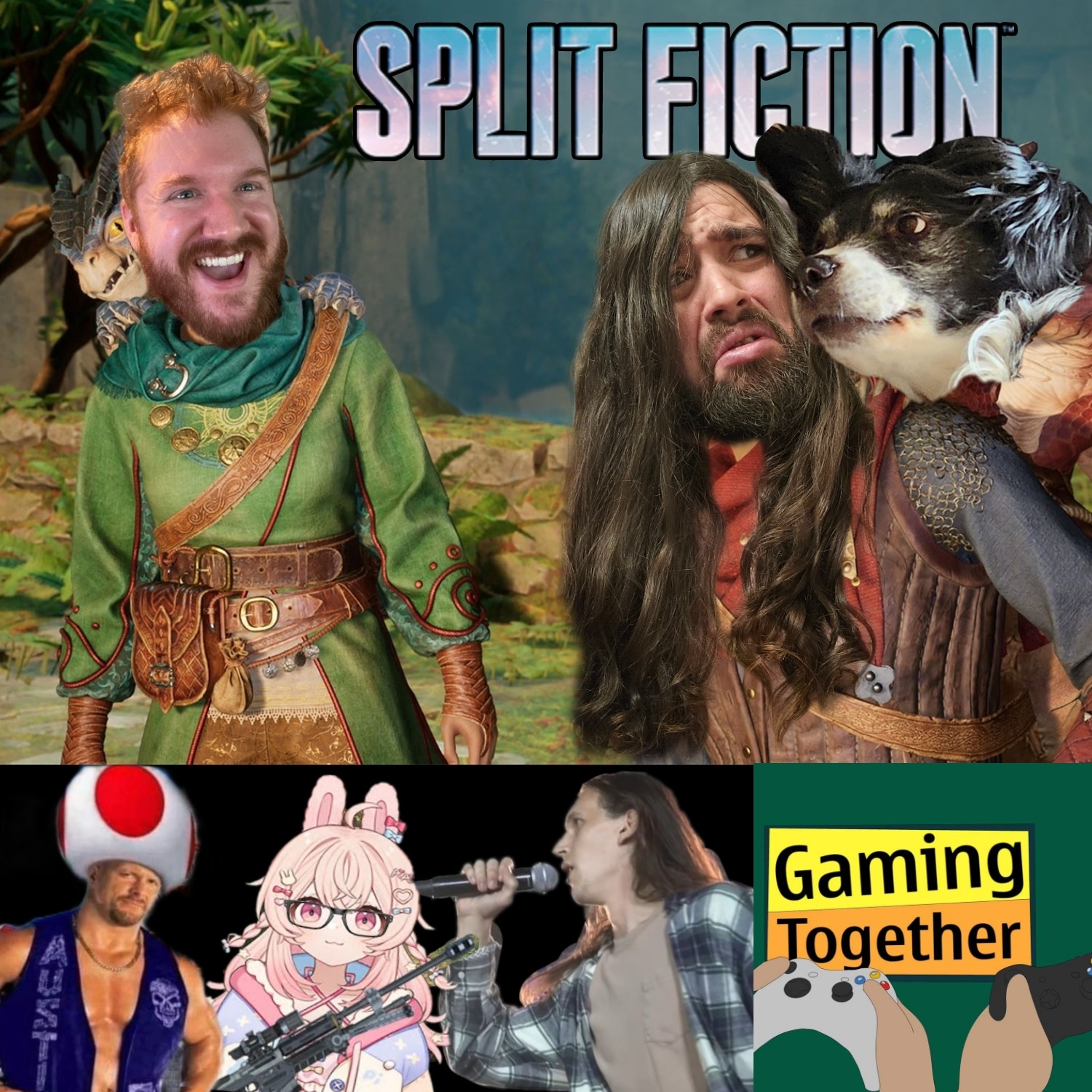 Episode 201: Split Fiction - Shower Beer Self Care episode artwork