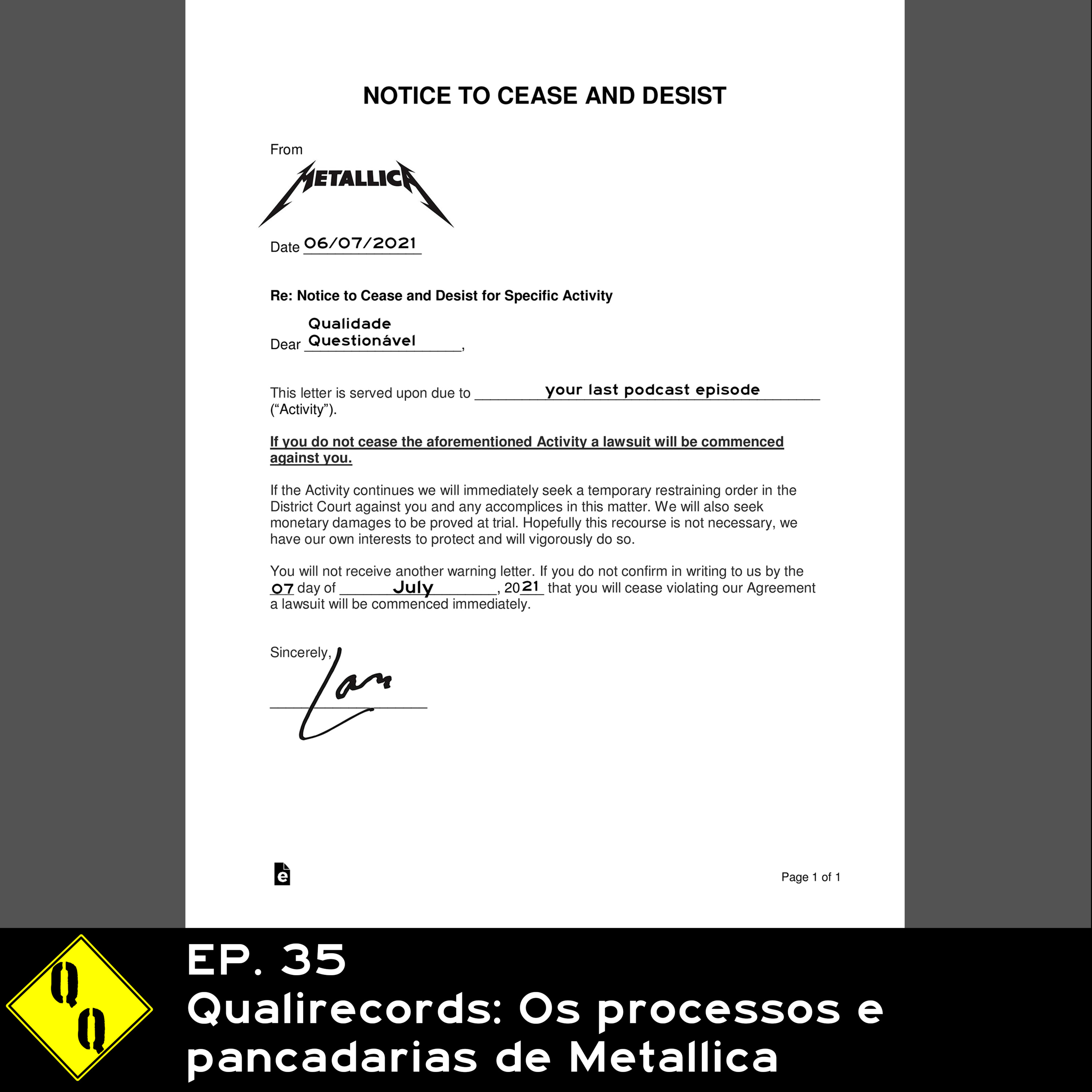 Qualidade Questionável