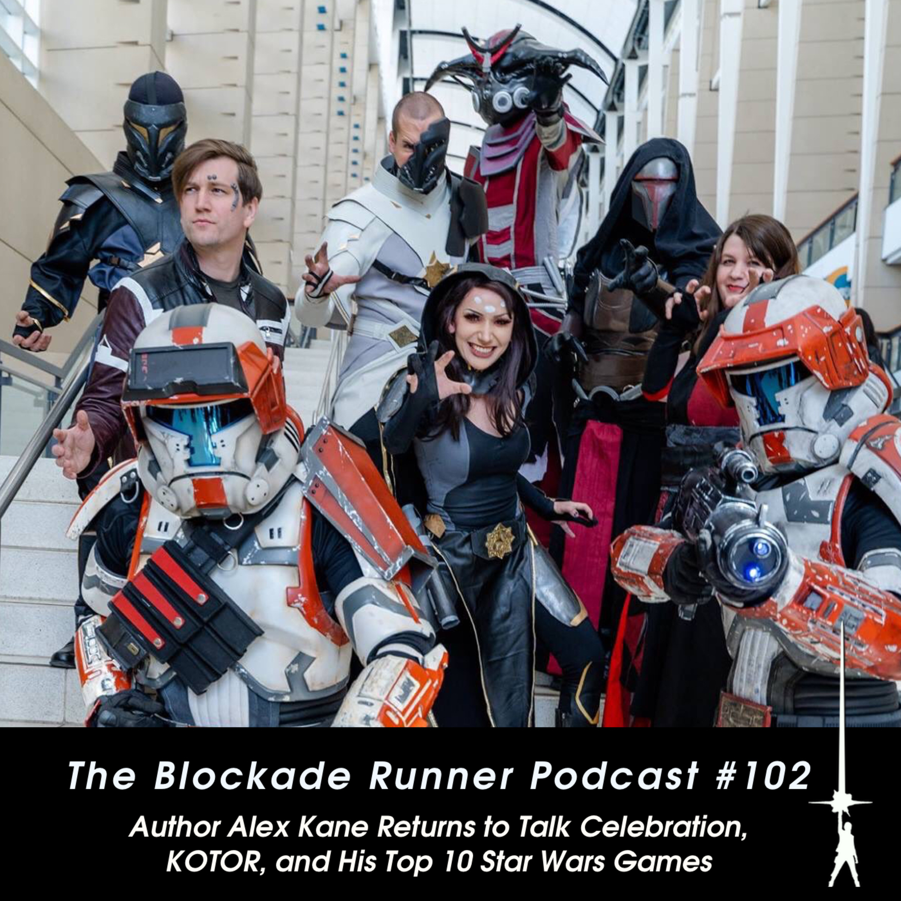Author Alex Kane Returns to Talk KOTOR, Celebration, and His Top 10 Star Wars Games - The Blockade Runner Podcast #102 episode artwork