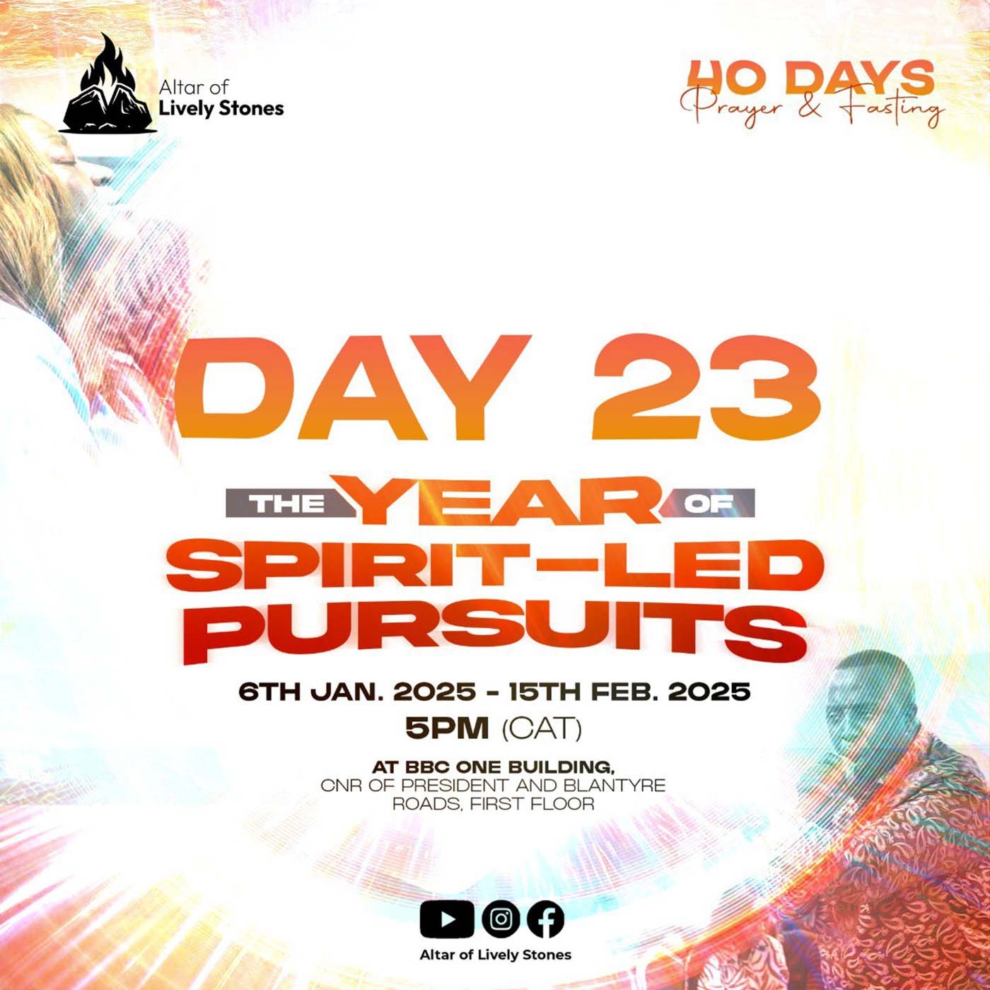 Day 23 - Spirit-Led Pursuits Prayer and Fasting
