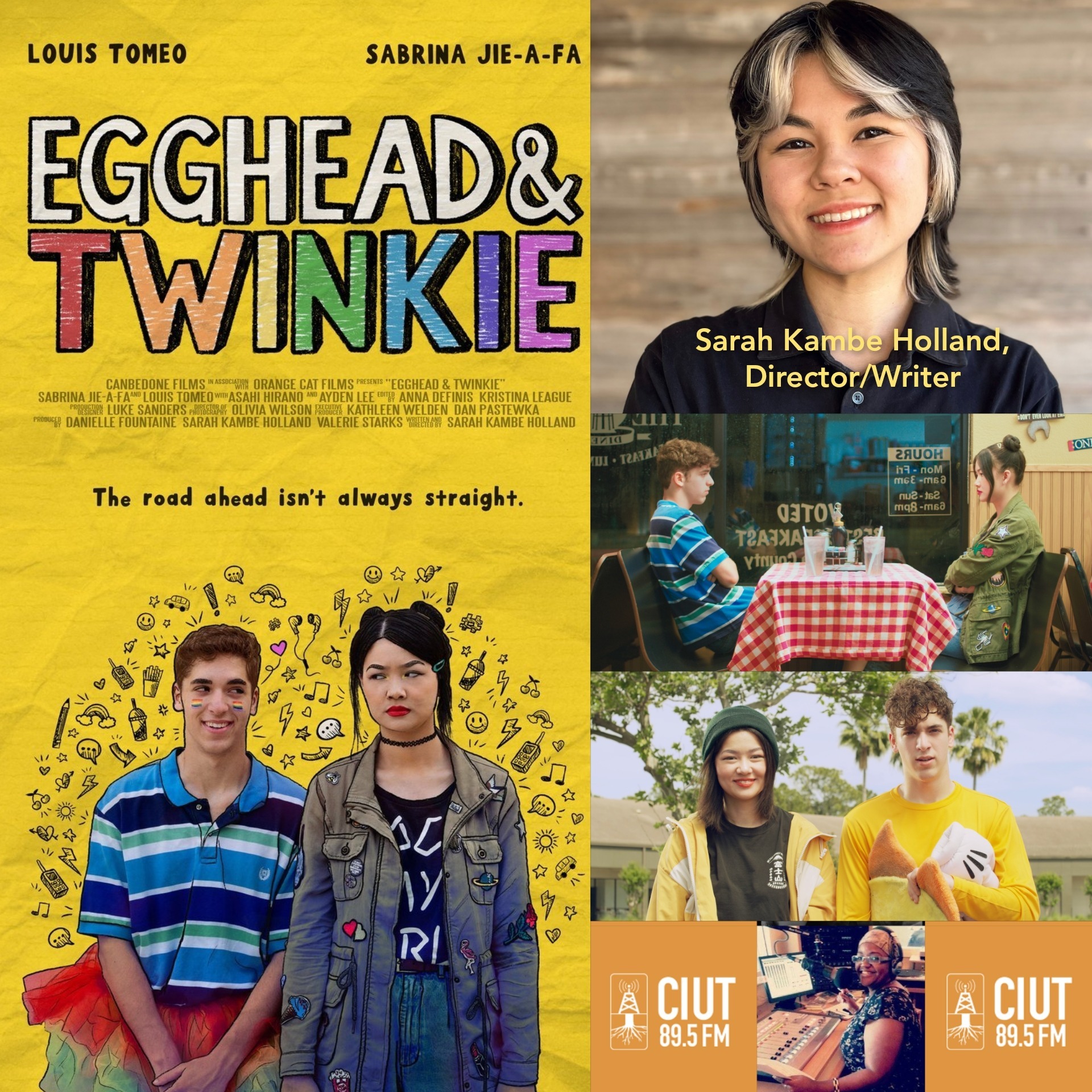 tmtm 20 april 25 Guest: Sarah Kambe Holland (Egghead & Twinkie) + Angels in the dark (Wireless Theatre Company Limited)