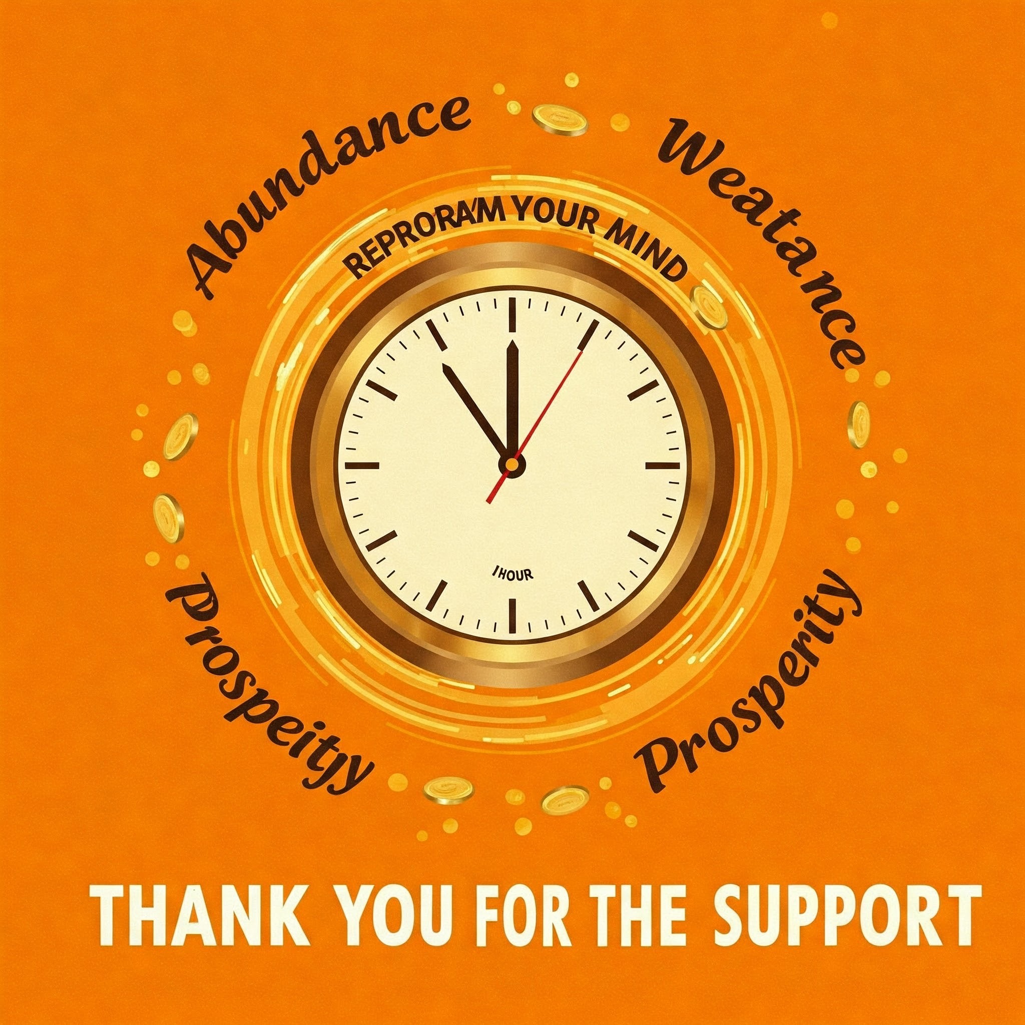 1 HOUR Reprogram Your Mind: Abundance Affirmations for Wealth & Prosperity! THANK YOU FOR THE SUPPORT episode artwork