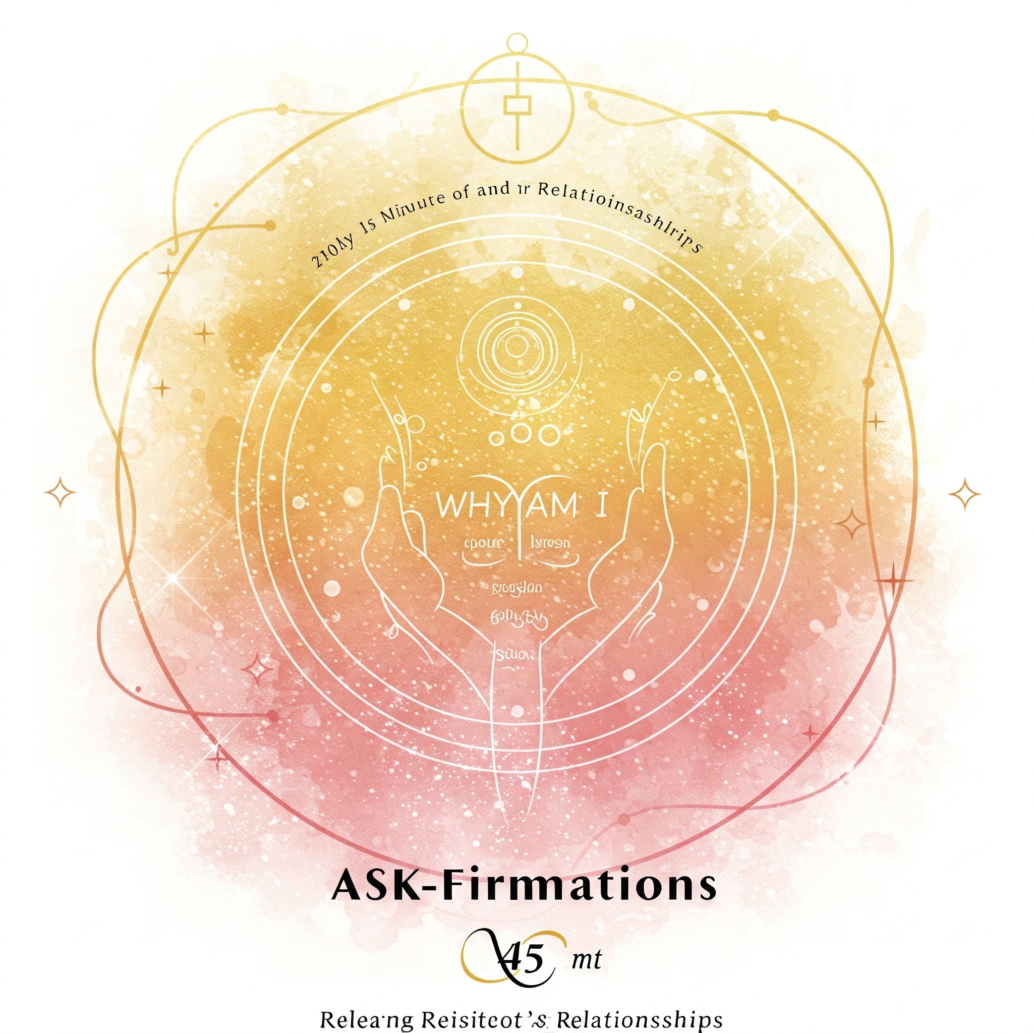 45 minute ASK-firmations WHY AM I Askfirmations (remove resistance) for Wealth, Relationships episode artwork