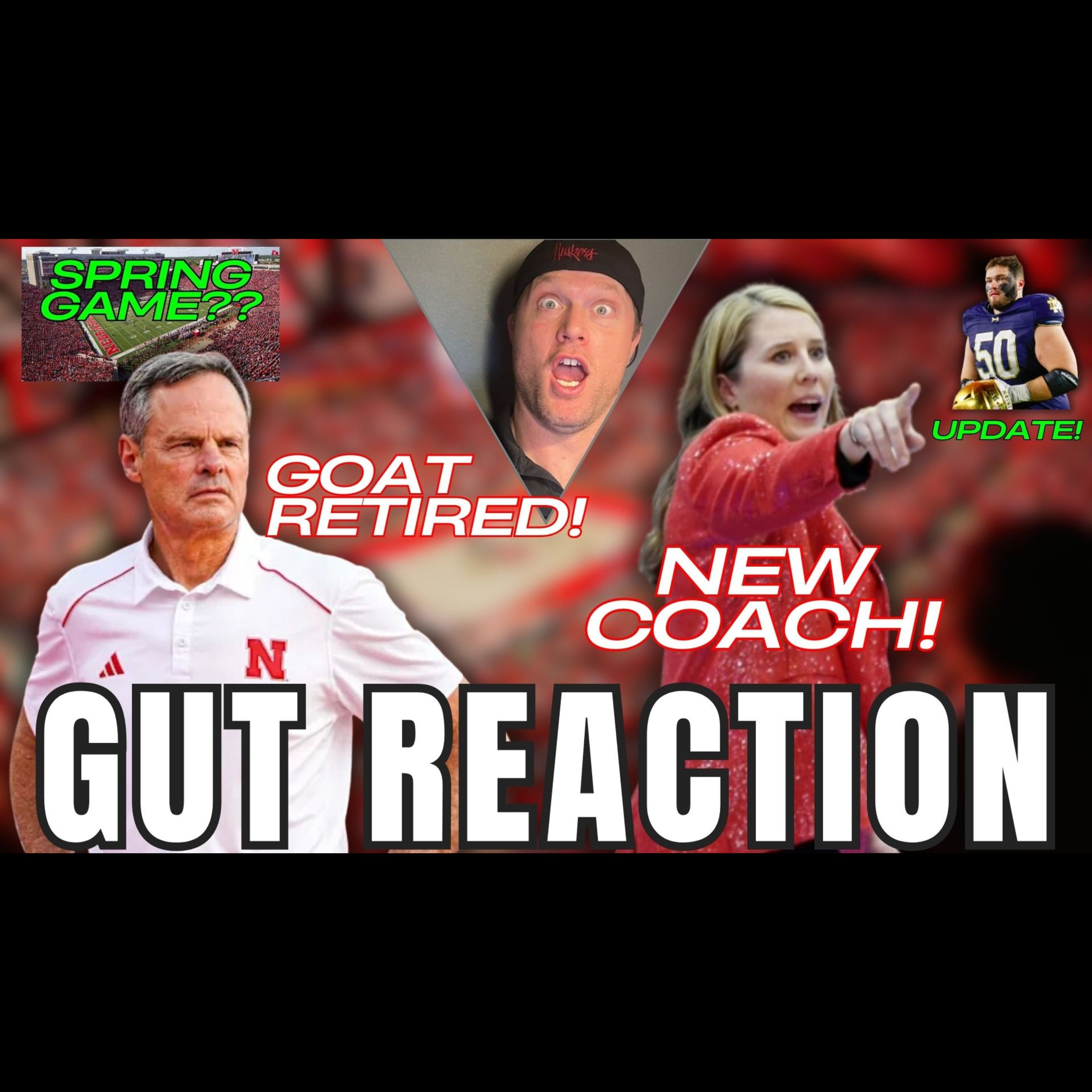 John Cook Retires! Dani Busboom Kelly Is Our New Coach! No Spring Game?? ROCCO SPINDLER UPDATE. episode artwork