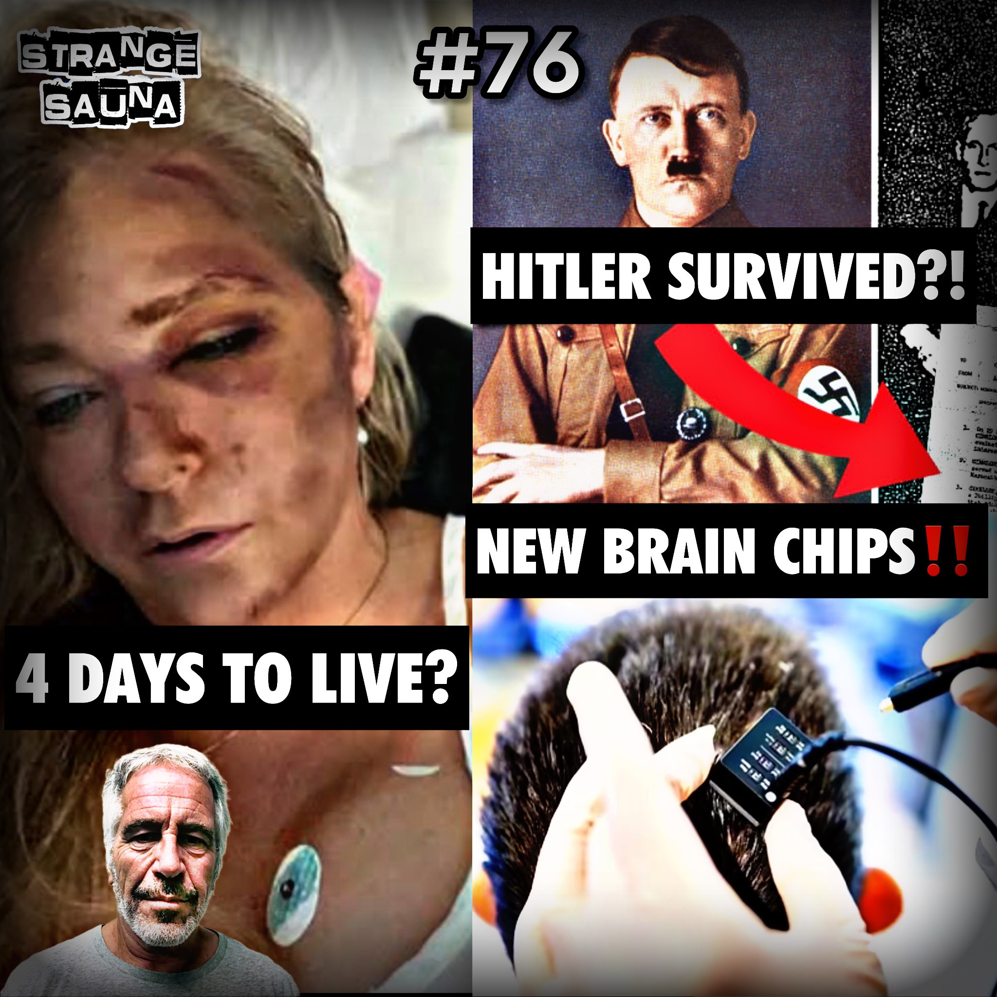 Strange Events: Virginia Giuffre Bus Crash Theories, Hitler in South America, and the New Brain Chip