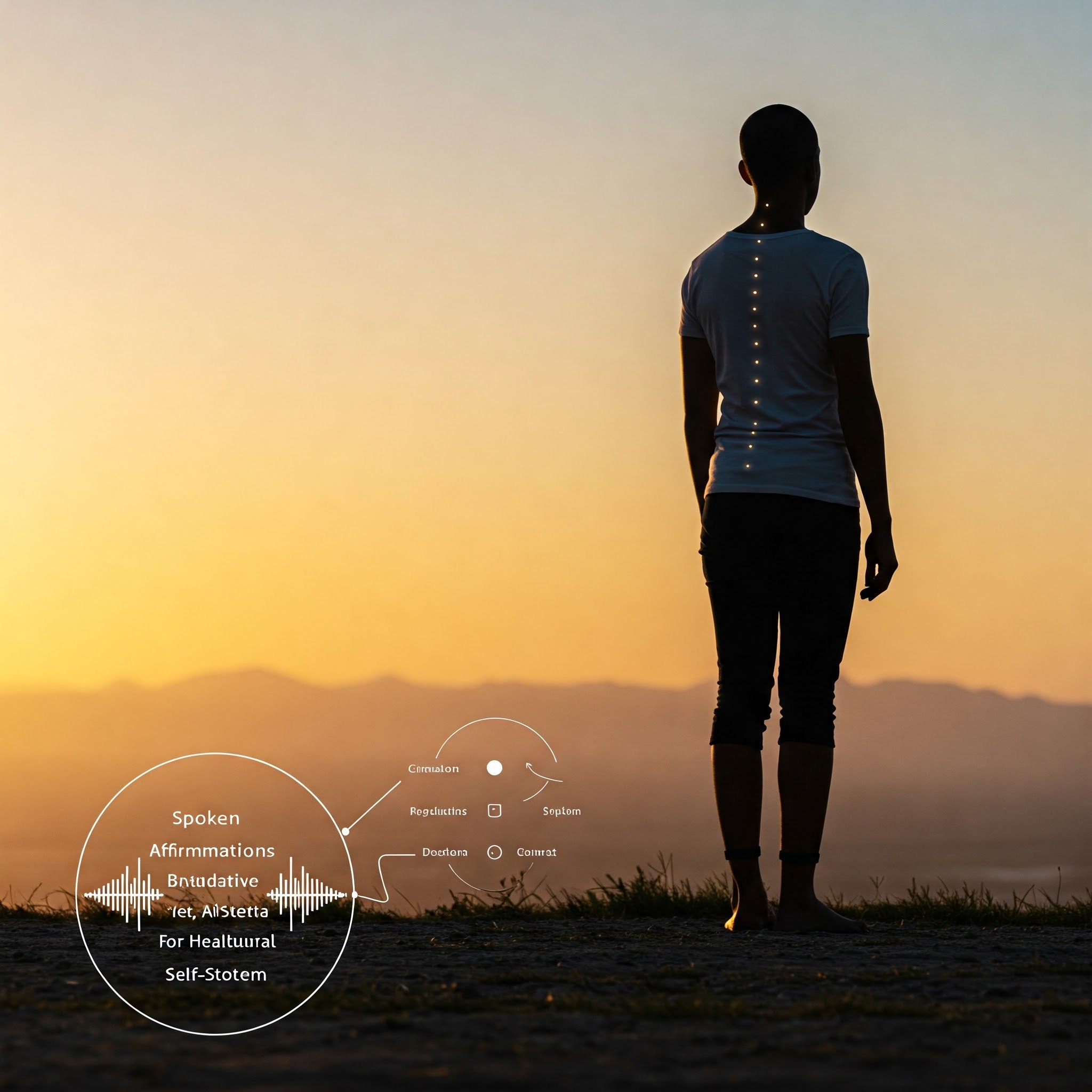 Powerful: Confidence Spoken Affirmations with binaural tones for Healthy Self-esteem episode artwork