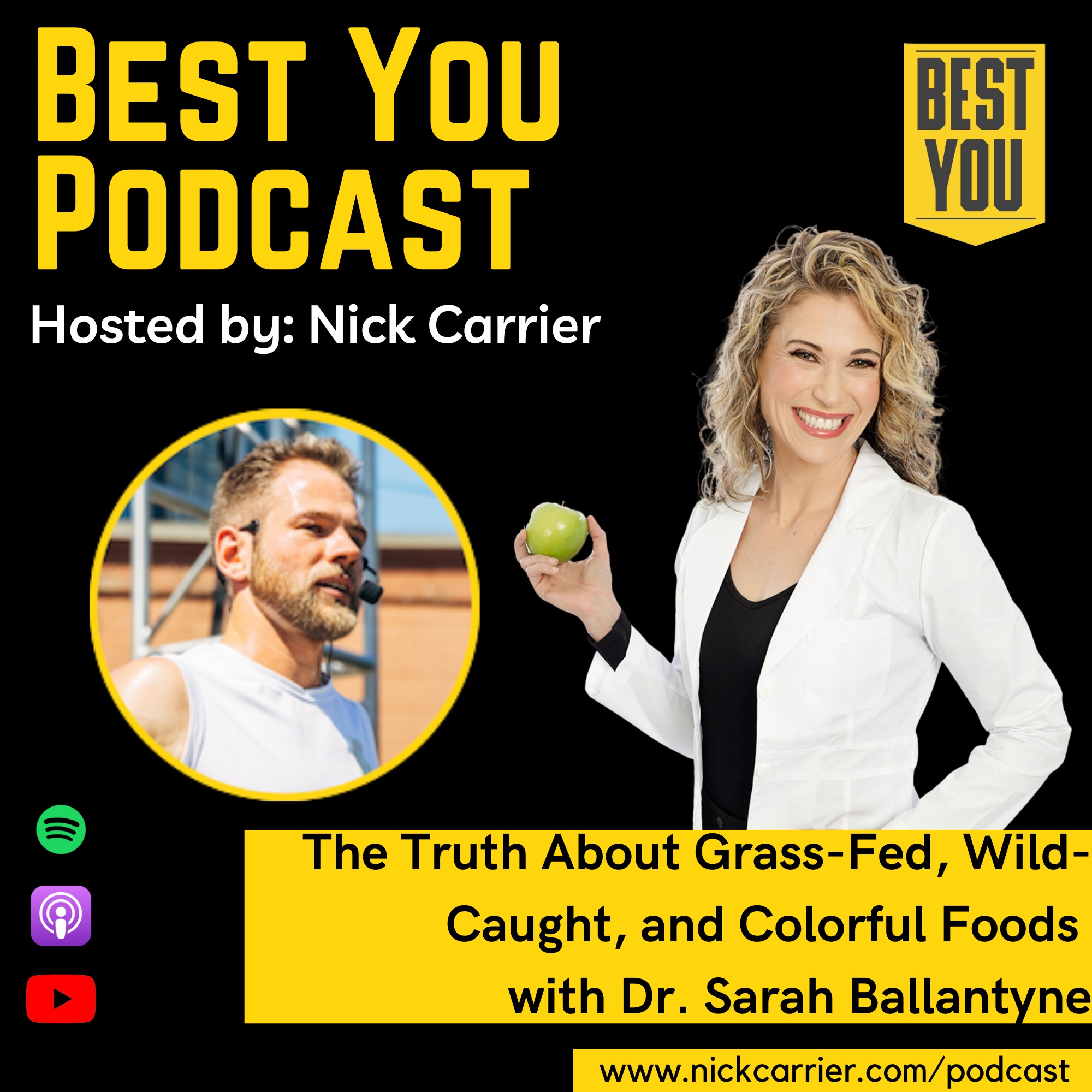 The Truth About Grass-Fed, Wild-Caught, and Colorful Foods with Dr. Sarah Ballantyne episode artwork