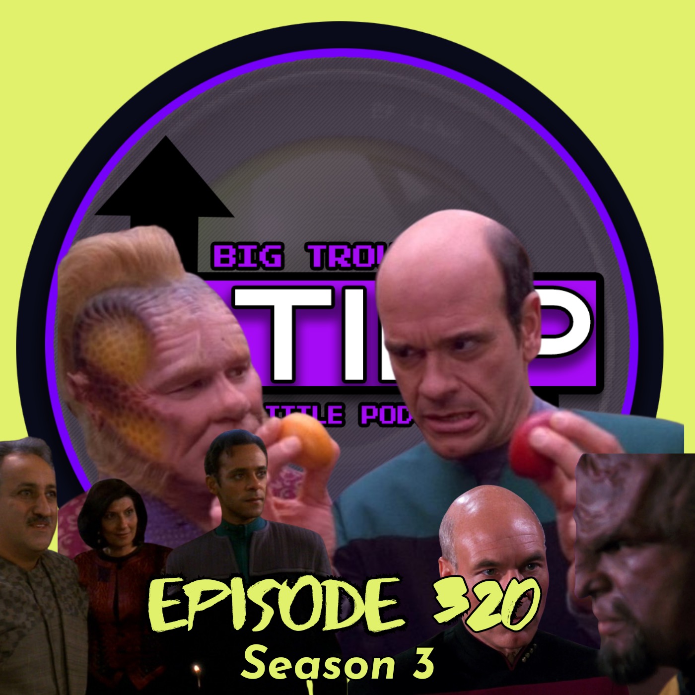 S3E320 | TNG: The Enemy , DS9: Dr. Bashir, I Presume, Voyager: Latent Image