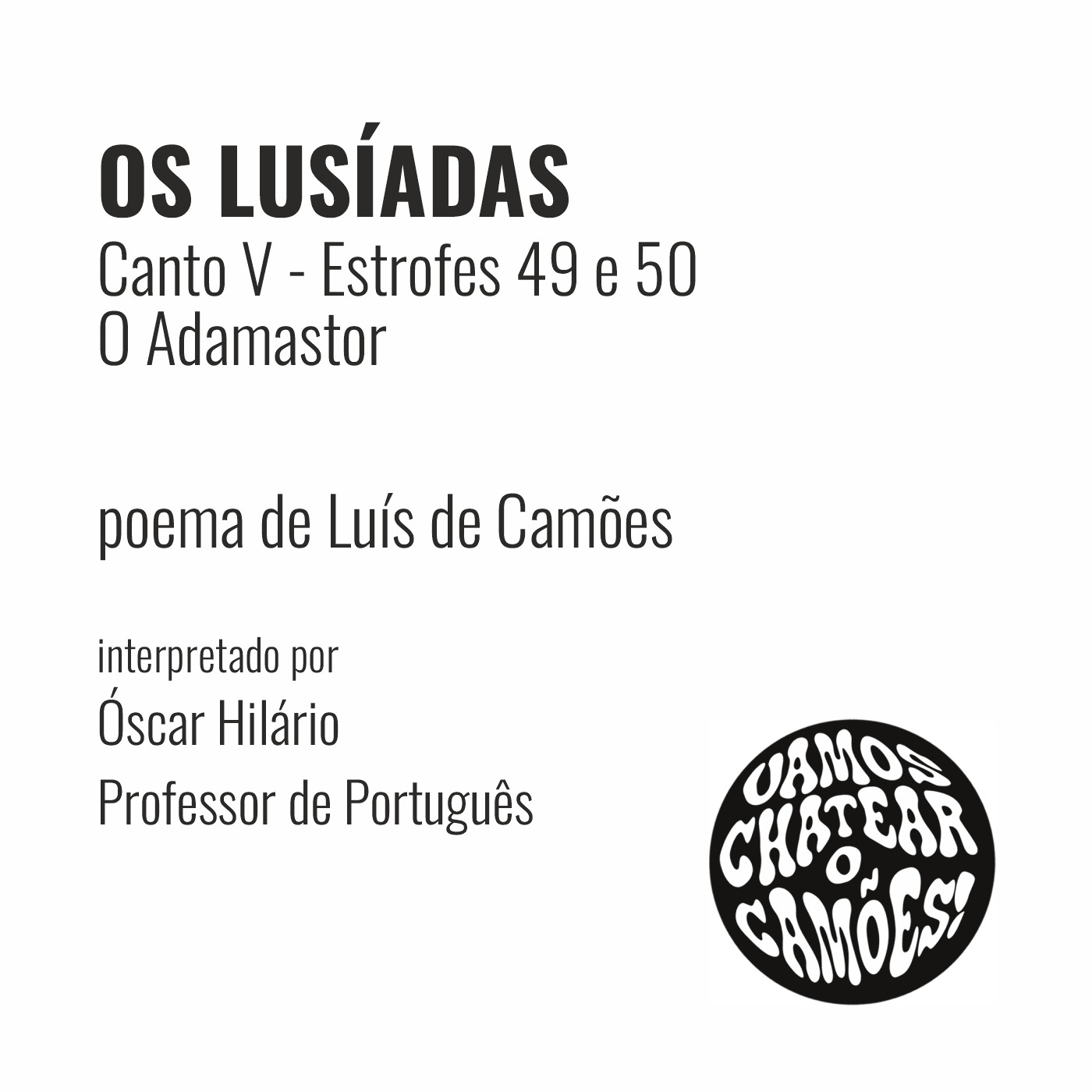 Vamos Chatear o Camões!