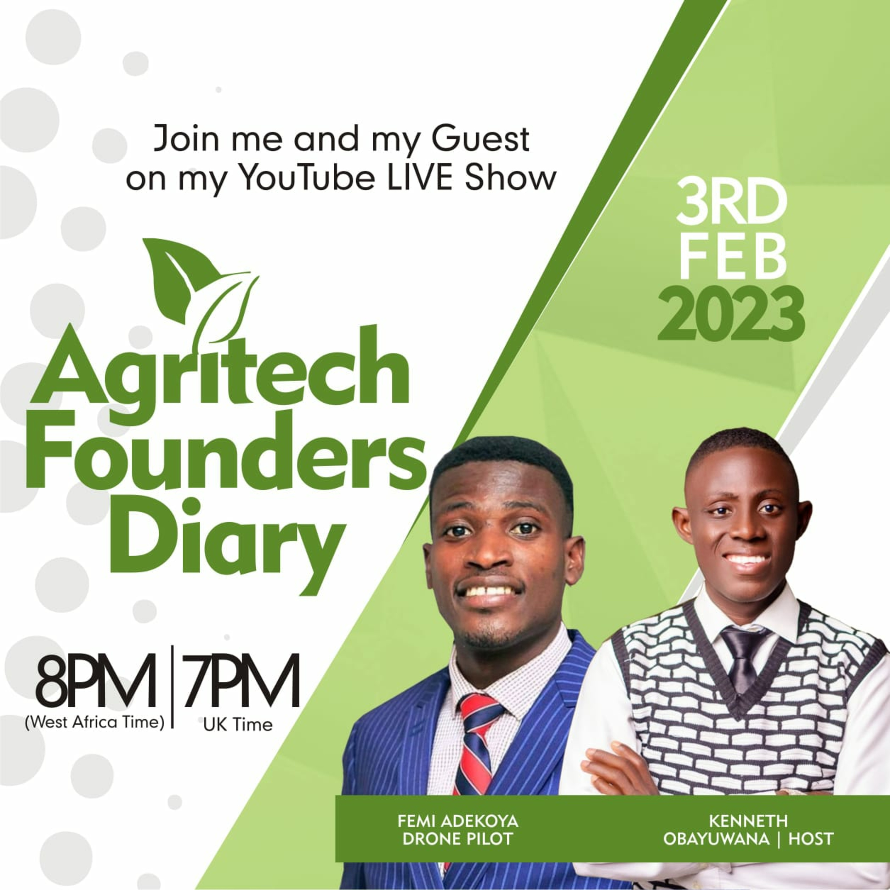AGRITECH FOUNDERS DIARY