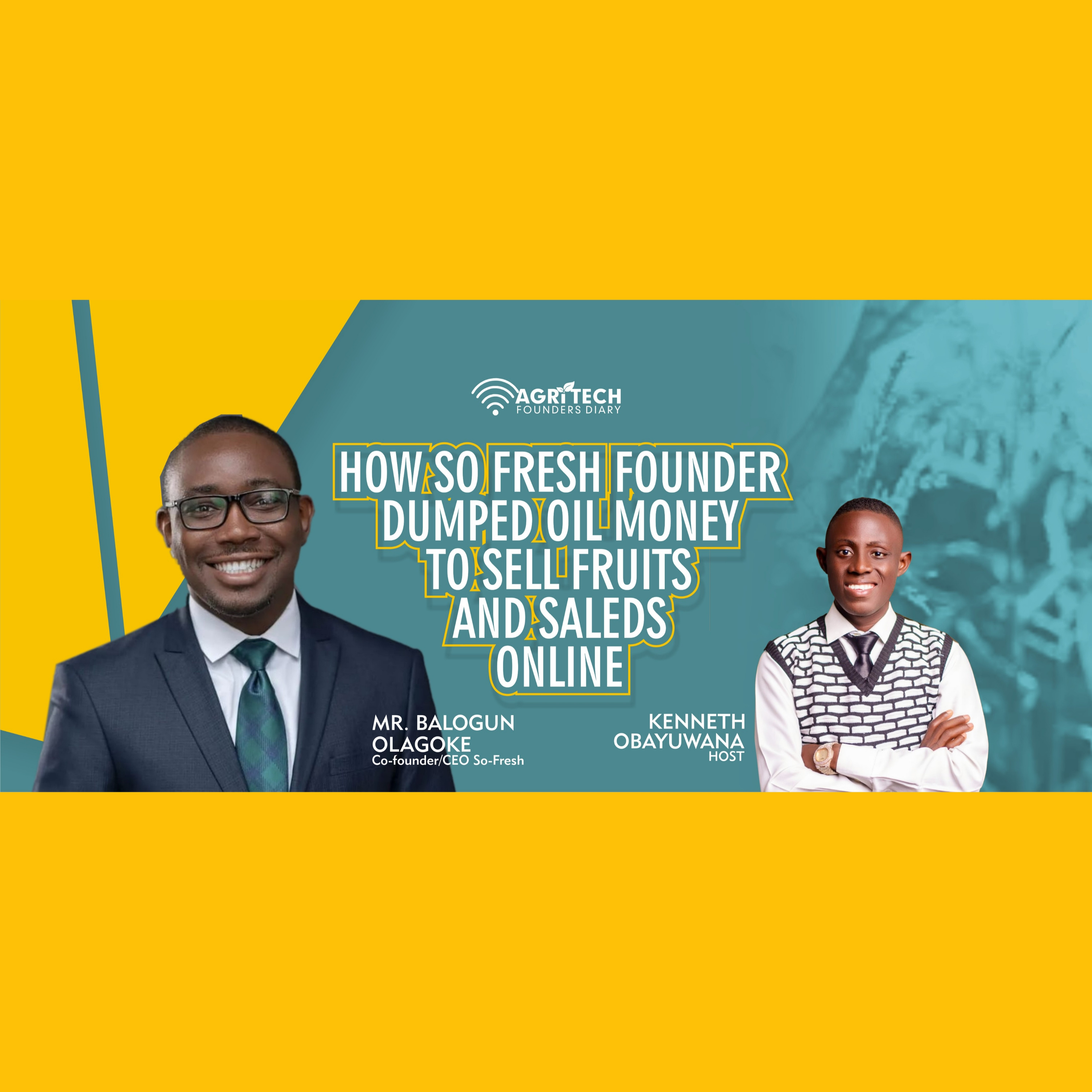 AGRITECH FOUNDERS DIARY