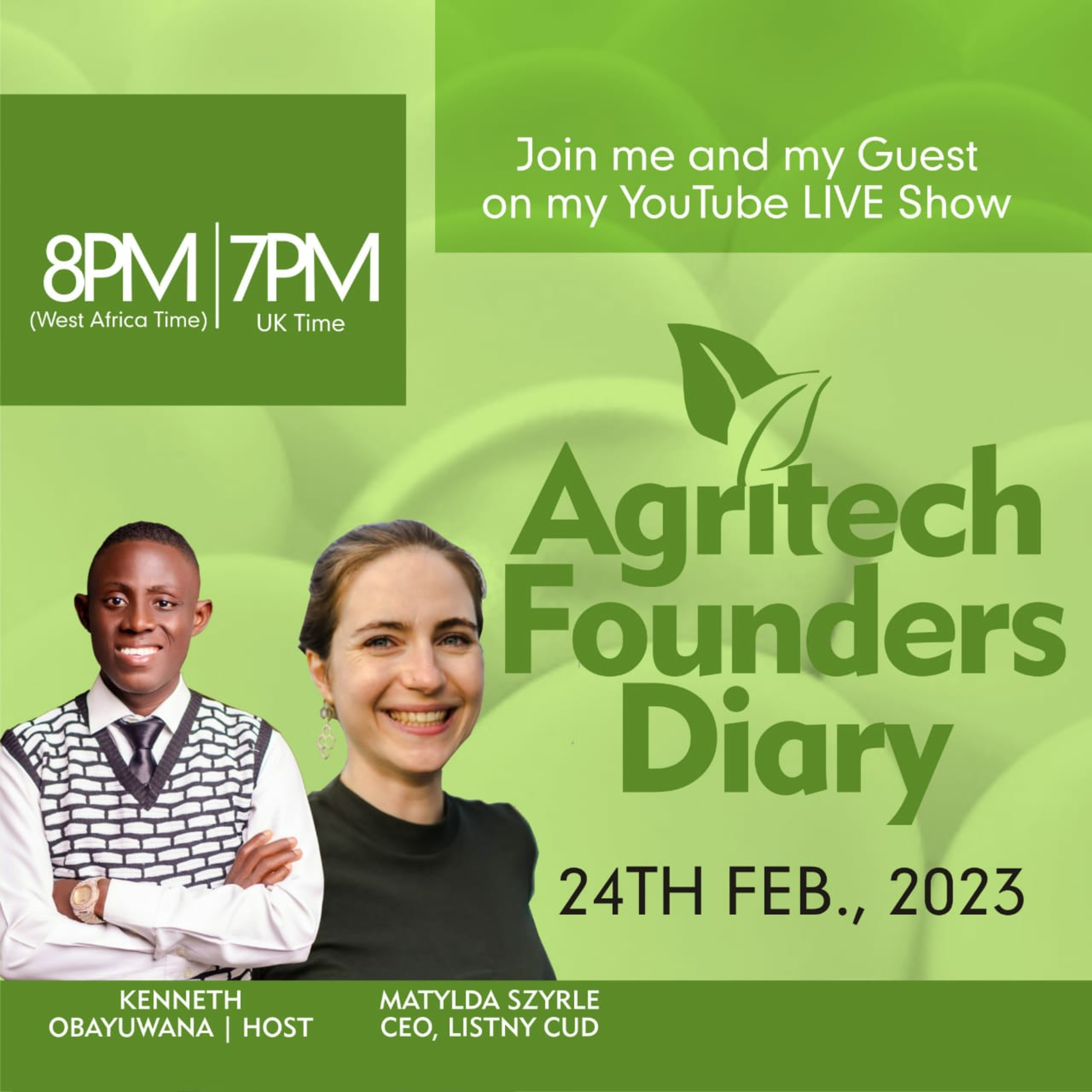 AGRITECH FOUNDERS DIARY