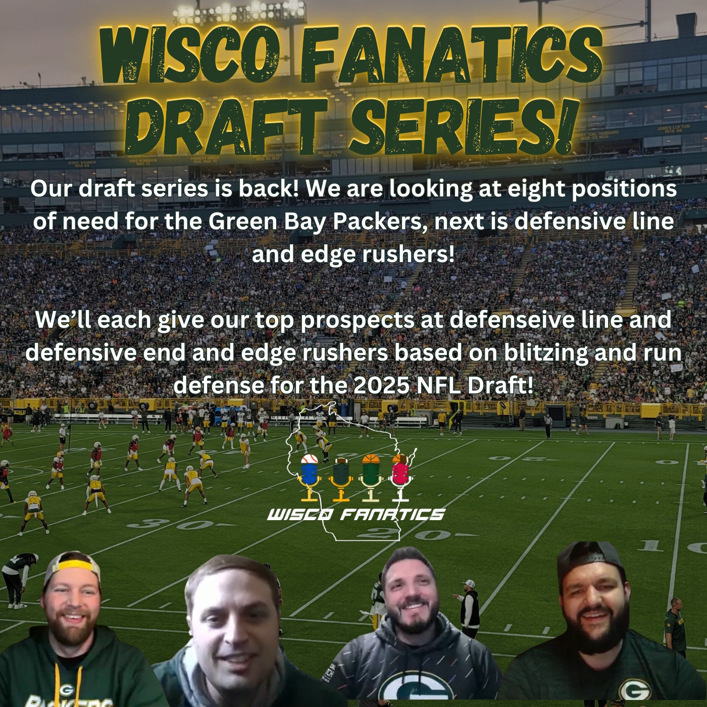 Wisco Fanatics NFL Draft Series Part Four: Defensive line and Edge episode artwork
