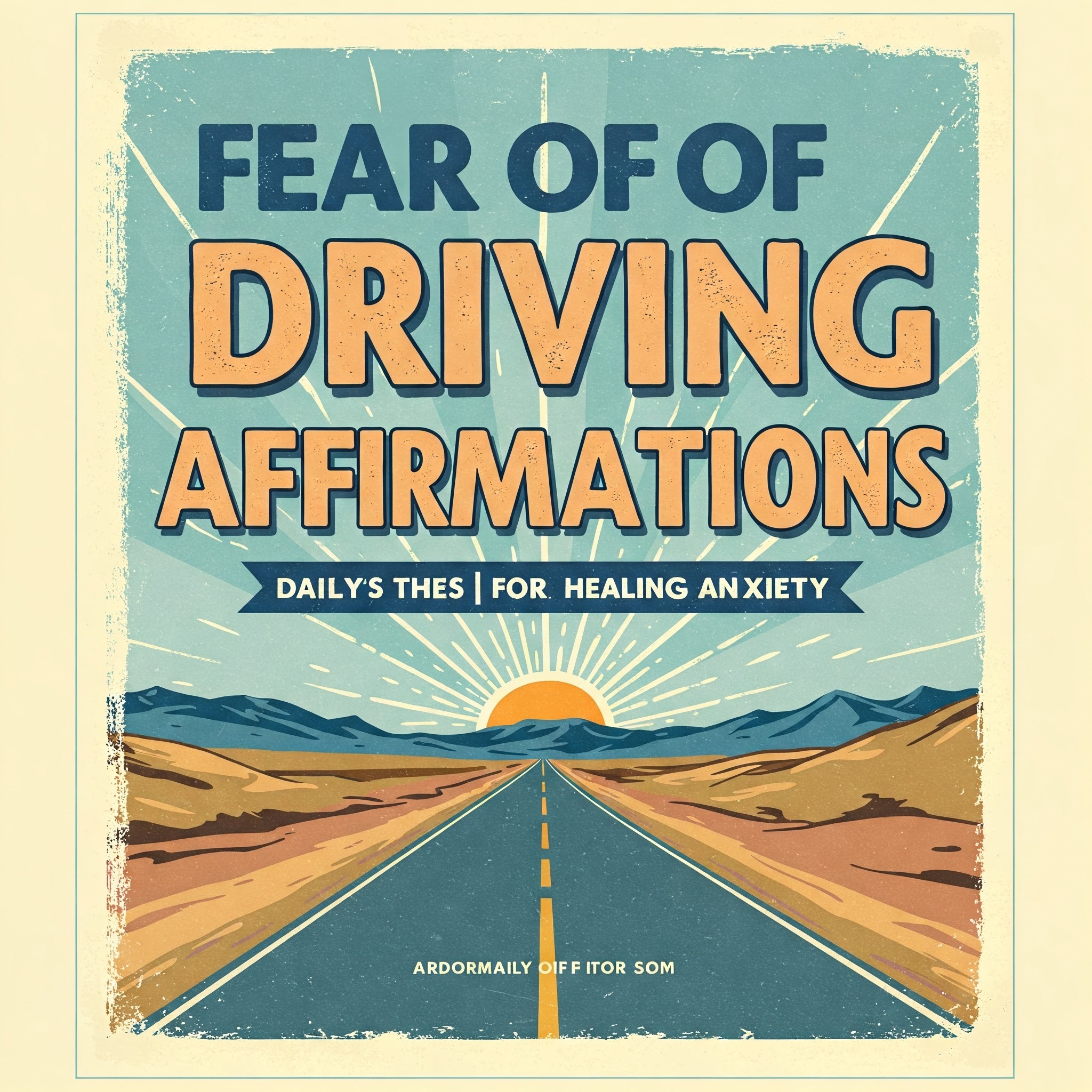 Fear Of Driving Affirmations | Daily Affirmations For Healing Anxiety