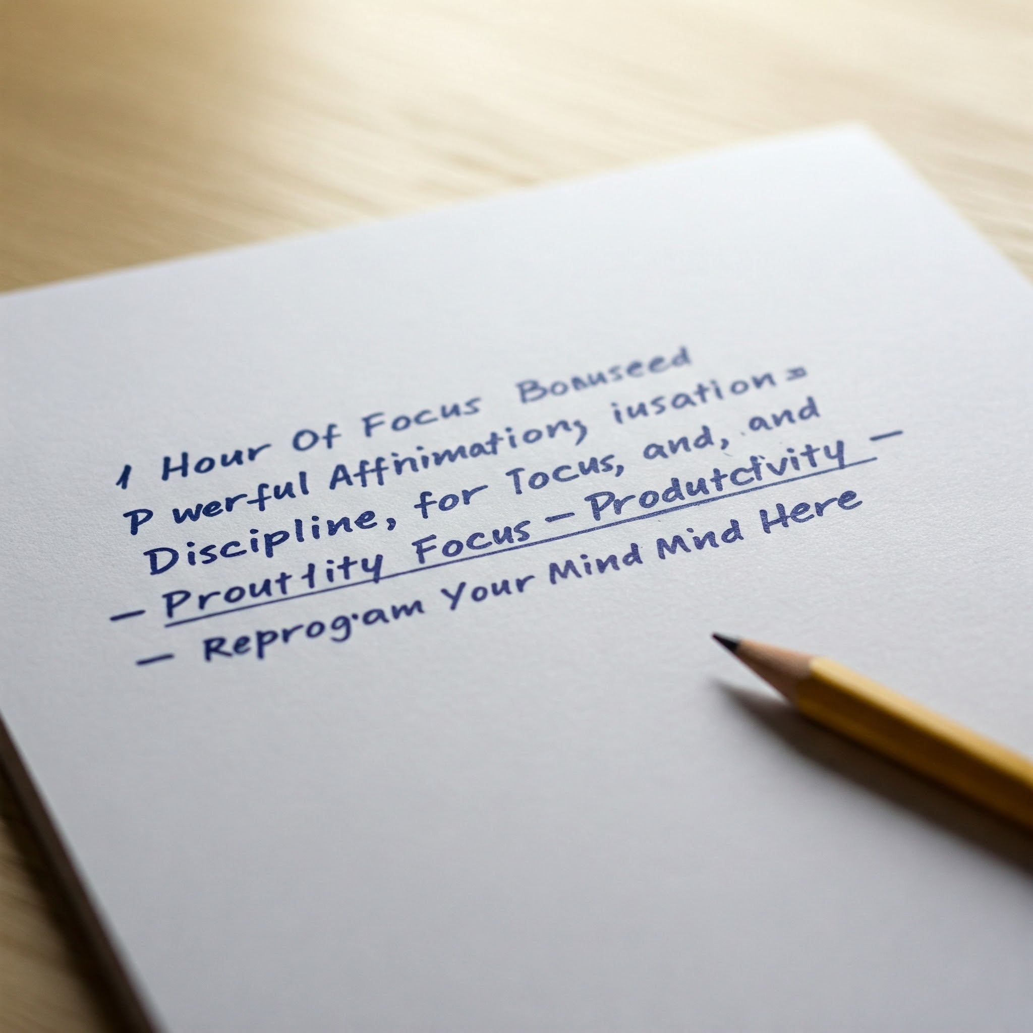 1 HOUR Of Focus based Powerful Affirmations for Discipline, Focus, and Productivity 🧠 Reprogram Your Mind Here