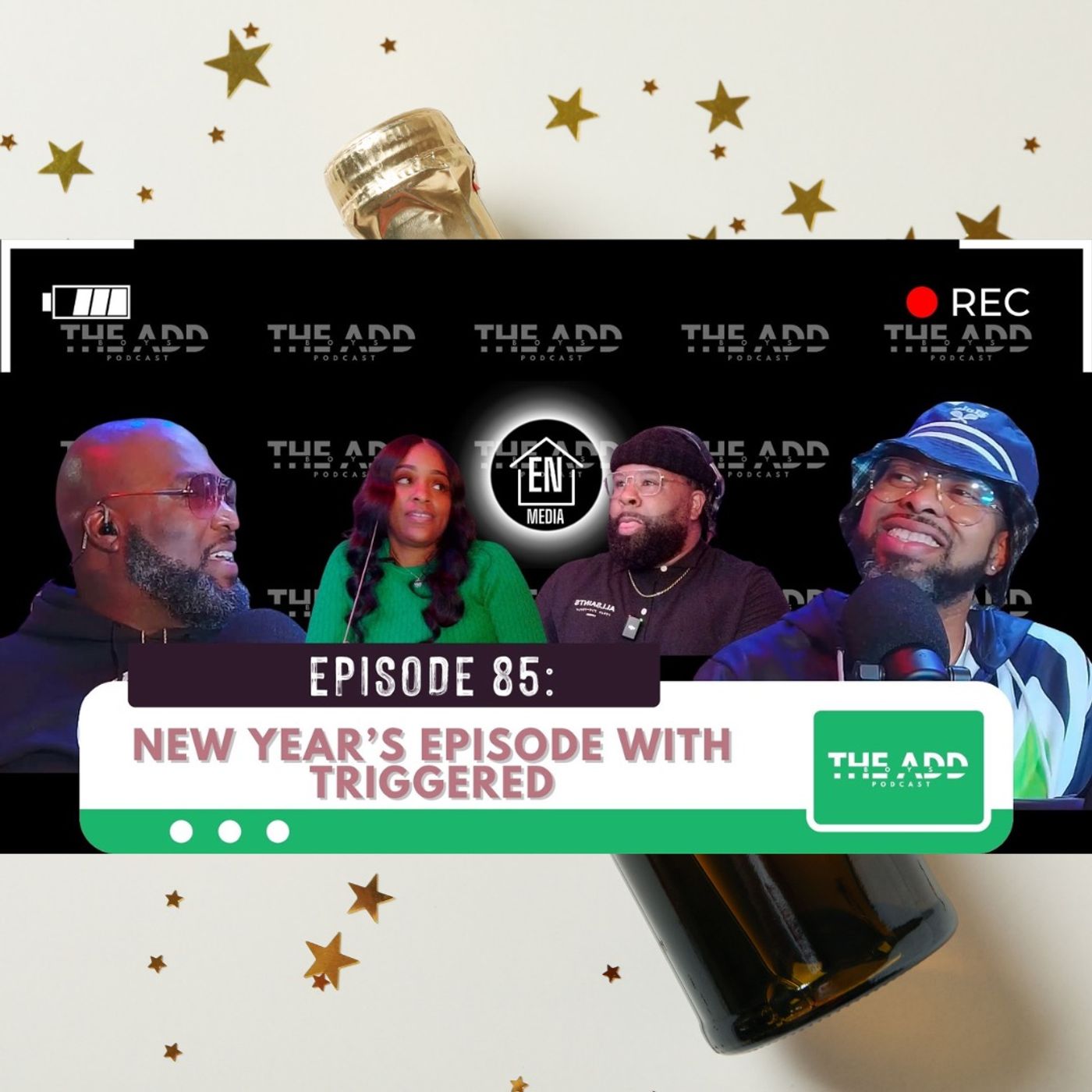 THE ADD BOYS EPISODE 85: NEW YEAR'S EPISODE WITH TRIGGERED episode artwork