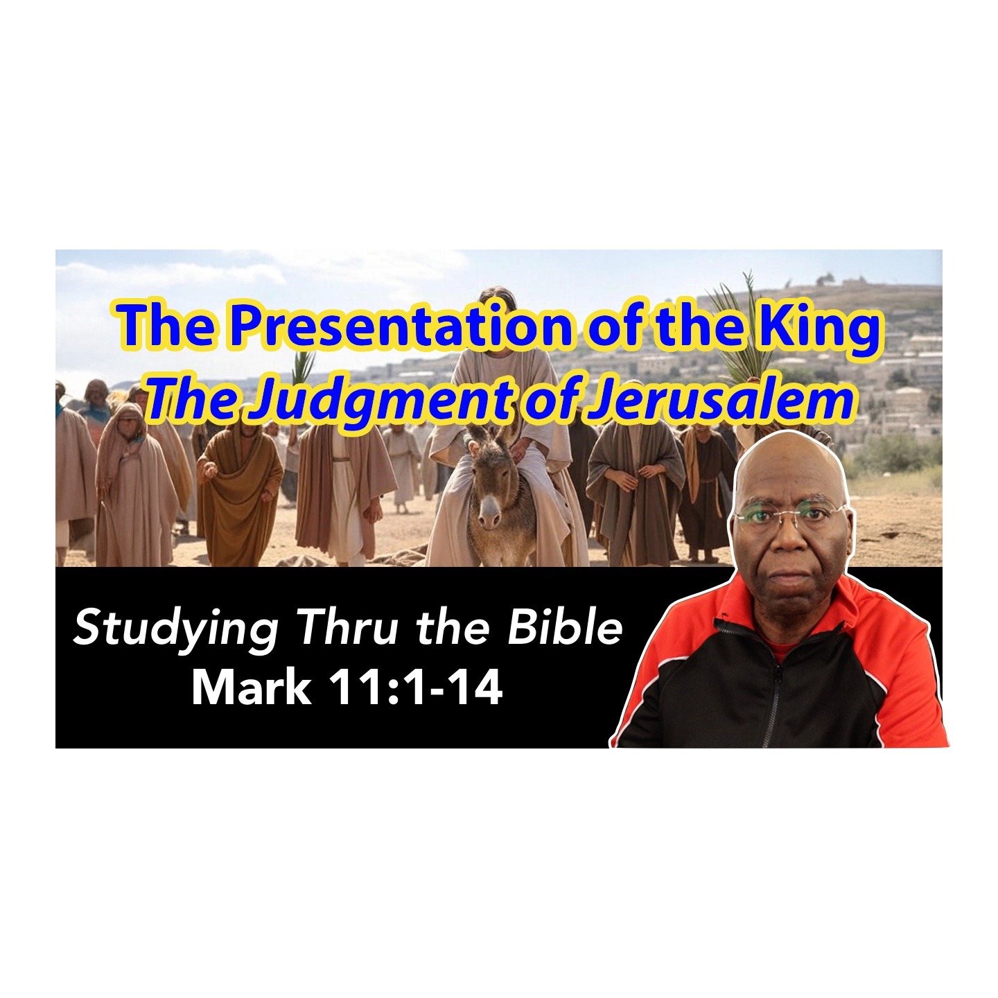The Presentation of the King: The Judgment of Jerusalem (Mark 11:1-14) episode artwork