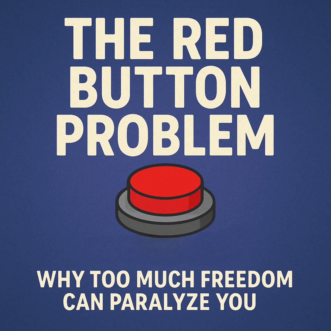 The Red Button Problem: How Freedom Can Secretly Trap You