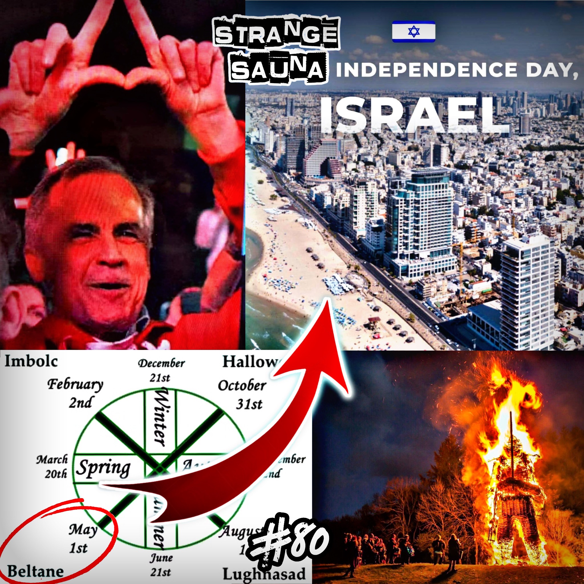 Canada Crumbles and Fiery Illuminati Ritual
