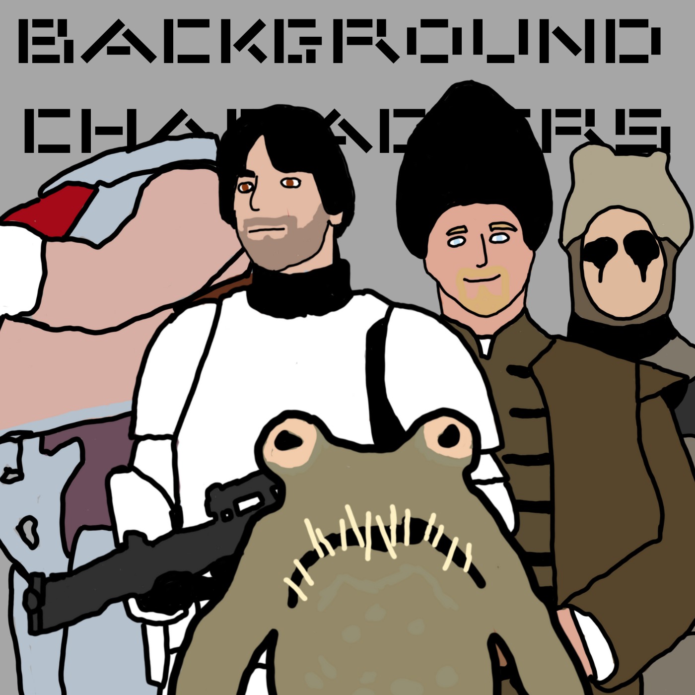 THE GLUPS ARE BACK - STAR WARS BACKGROUND CHARACTERS