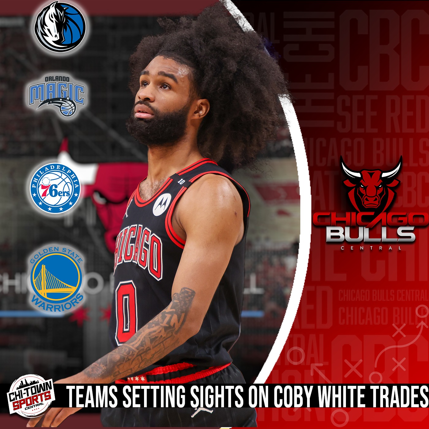 Orlando Magic & Mavericks Pursue Coby White Trade | Matas Buzelis Next Step