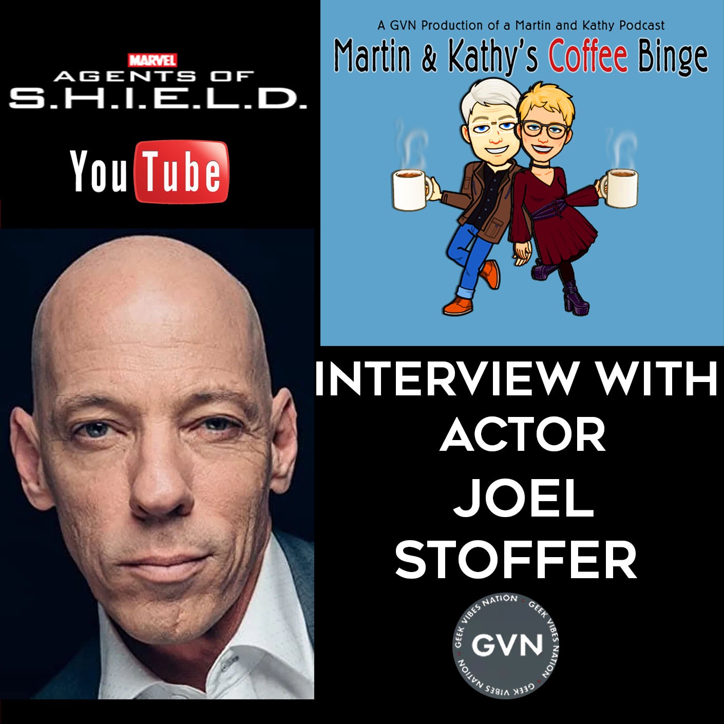🎬 GVN’s Martin & Kathy’s Coffee Binge with Actor Joel Stoffer! ☕