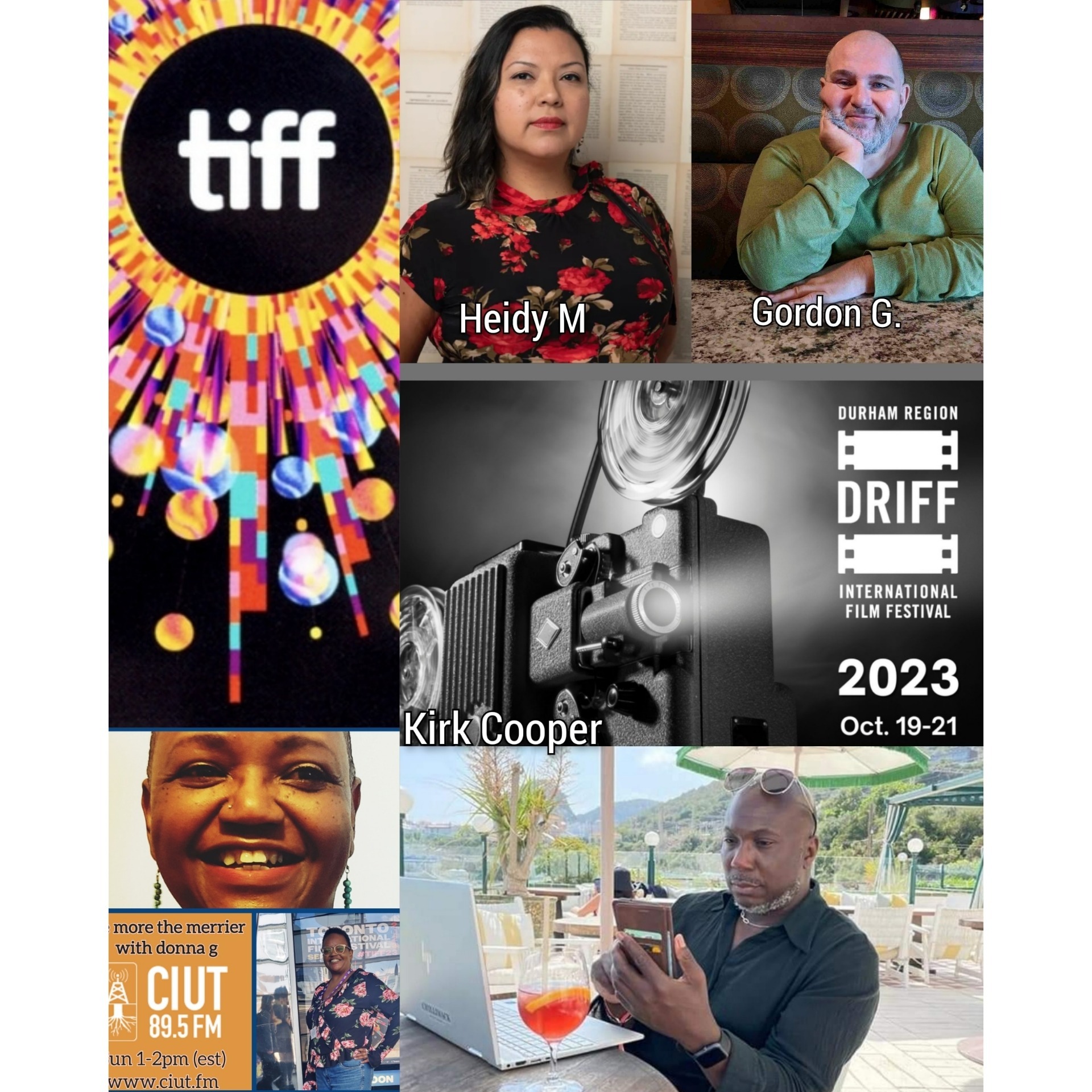 tmtm 11 october 23 Guests: Kirk Cooper (DRIFF) + Heidy M and Gordon G (TIFF 2023 Faves)