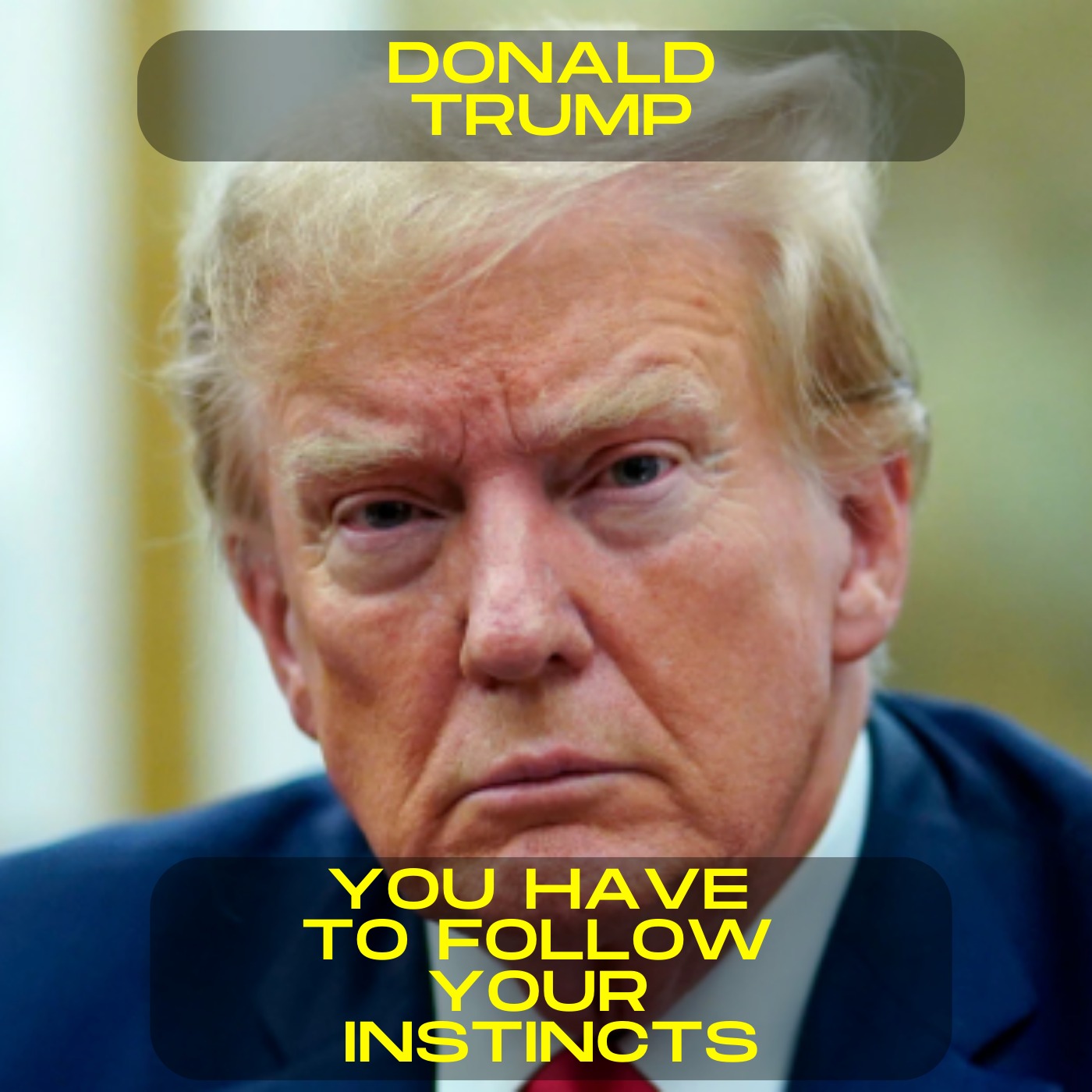 Donald Trump - You have to follow your instincts motivational speech