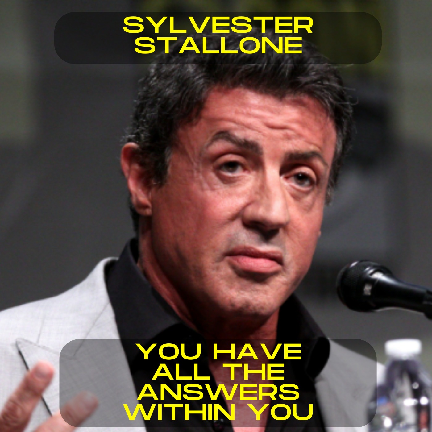 Sylvester Stallone - You have all the answers within you motivational speech