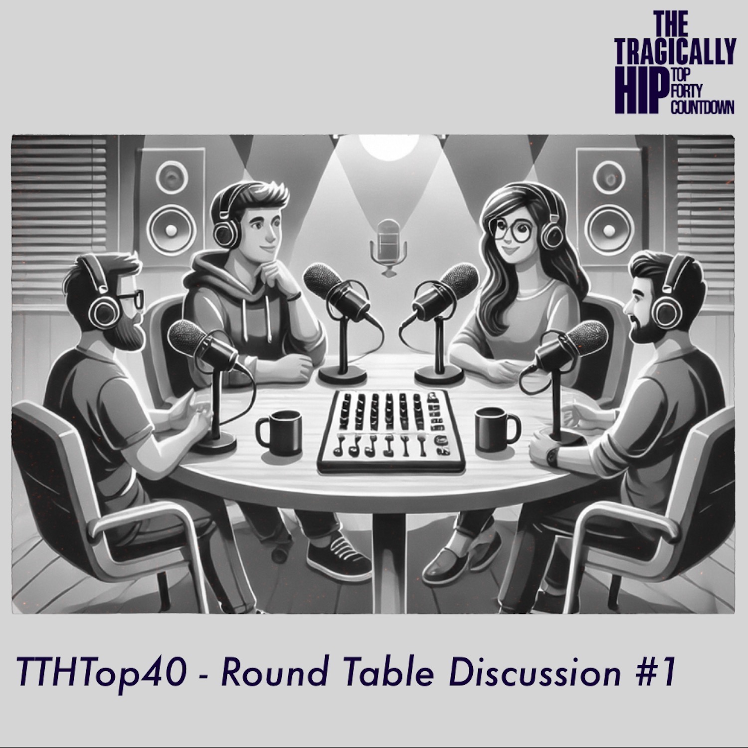 The Tragically Hip Top Forty Countdown: Round Table #1 - Live Stream
